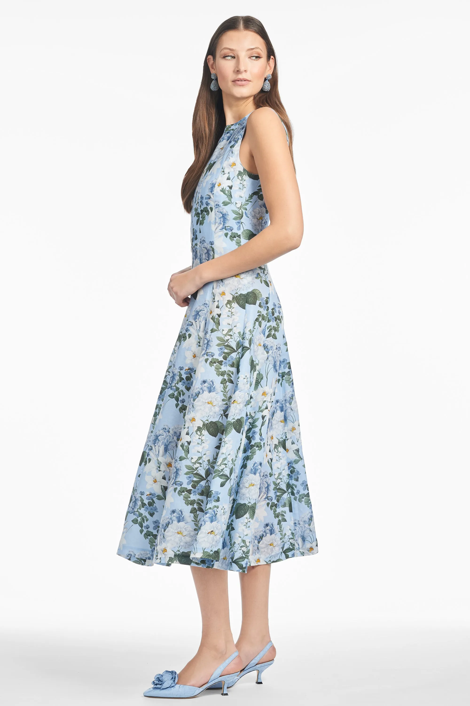 MARIPOSA DRESS - DELFT PETALS - FINAL SALE sold by Sachin + Babi product image thumbnail 2