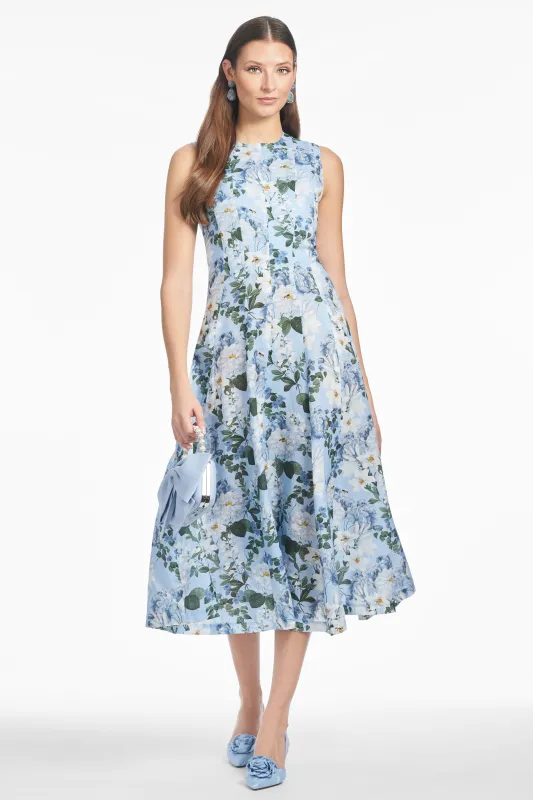 MARIPOSA DRESS - DELFT PETALS sold by Sachin + Babi