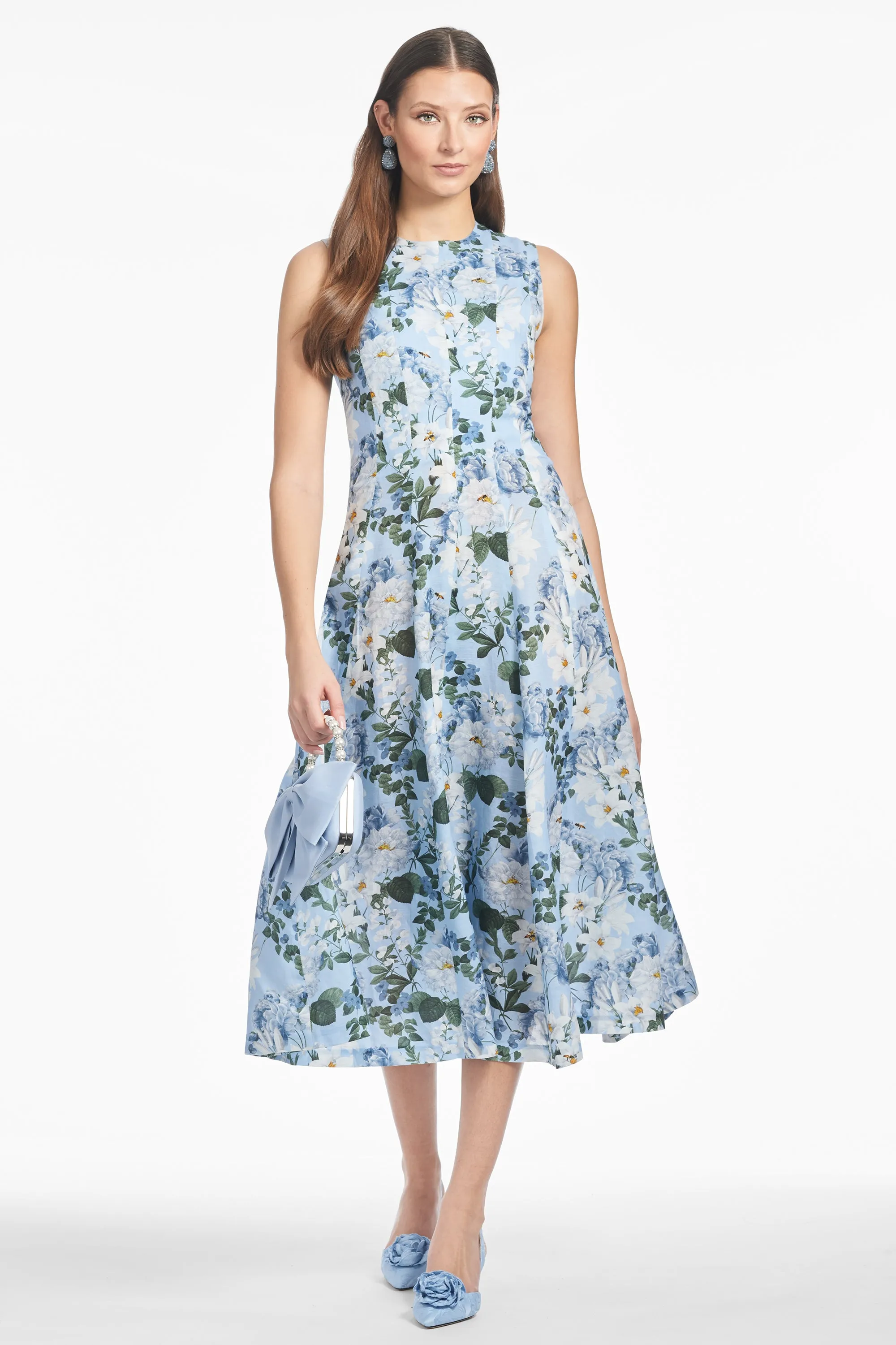 MARIPOSA DRESS - DELFT PETALS - FINAL SALE sold by Sachin + Babi