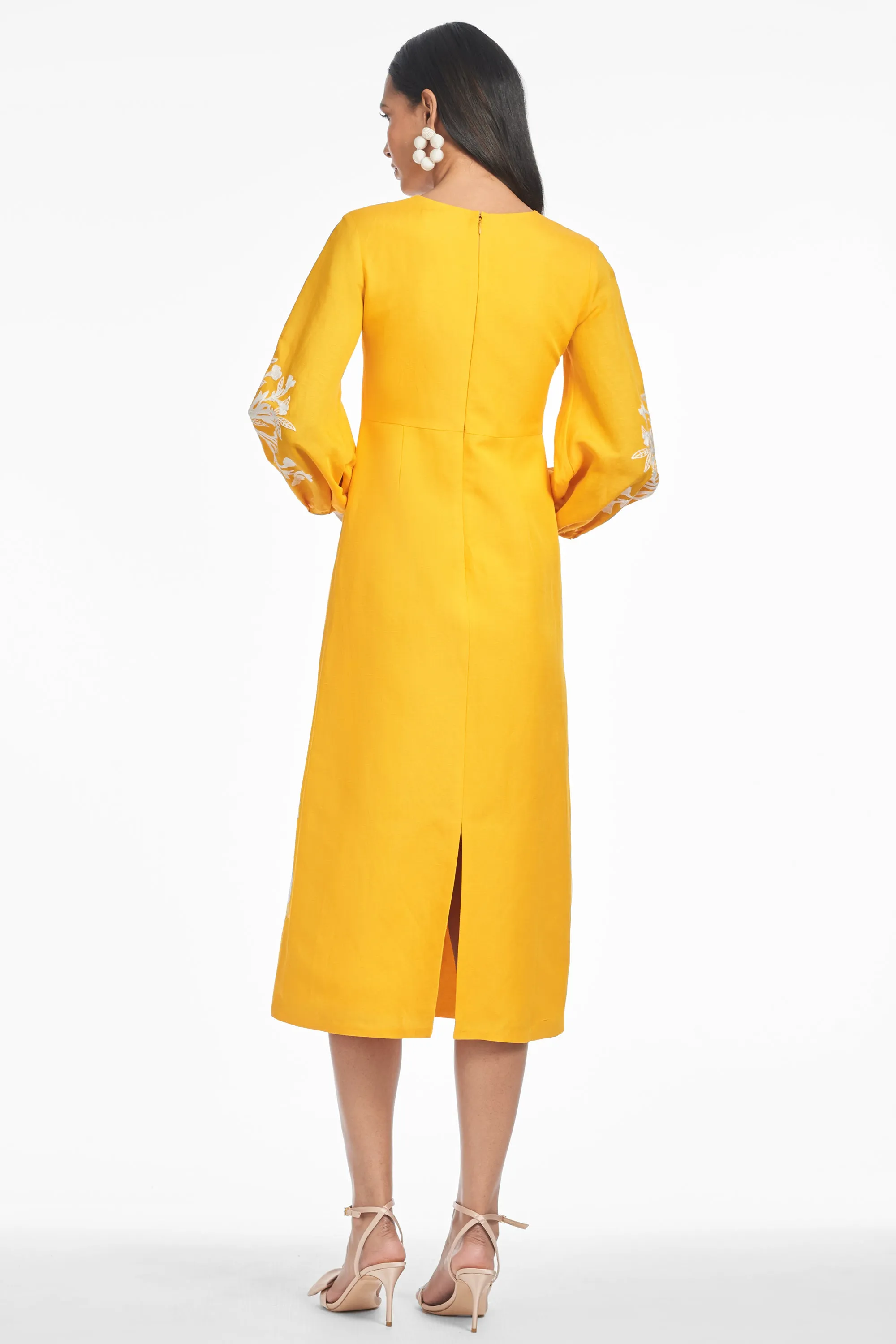 AMAIRA DRESS - MARIGOLD - FINAL SALE sold by Sachin + Babi product image thumbnail 4