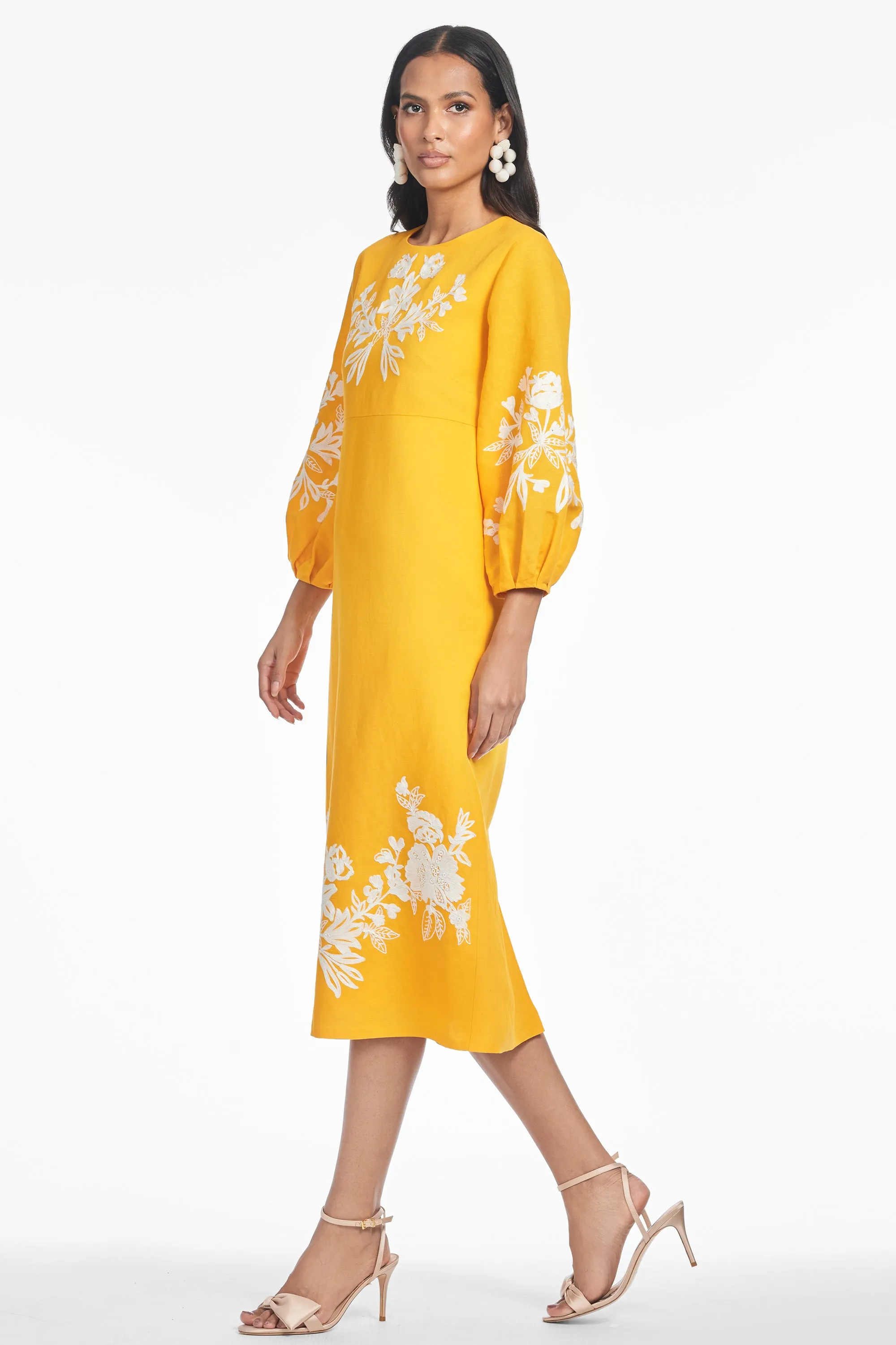AMAIRA DRESS - MARIGOLD - FINAL SALE sold by Sachin + Babi product image thumbnail 2