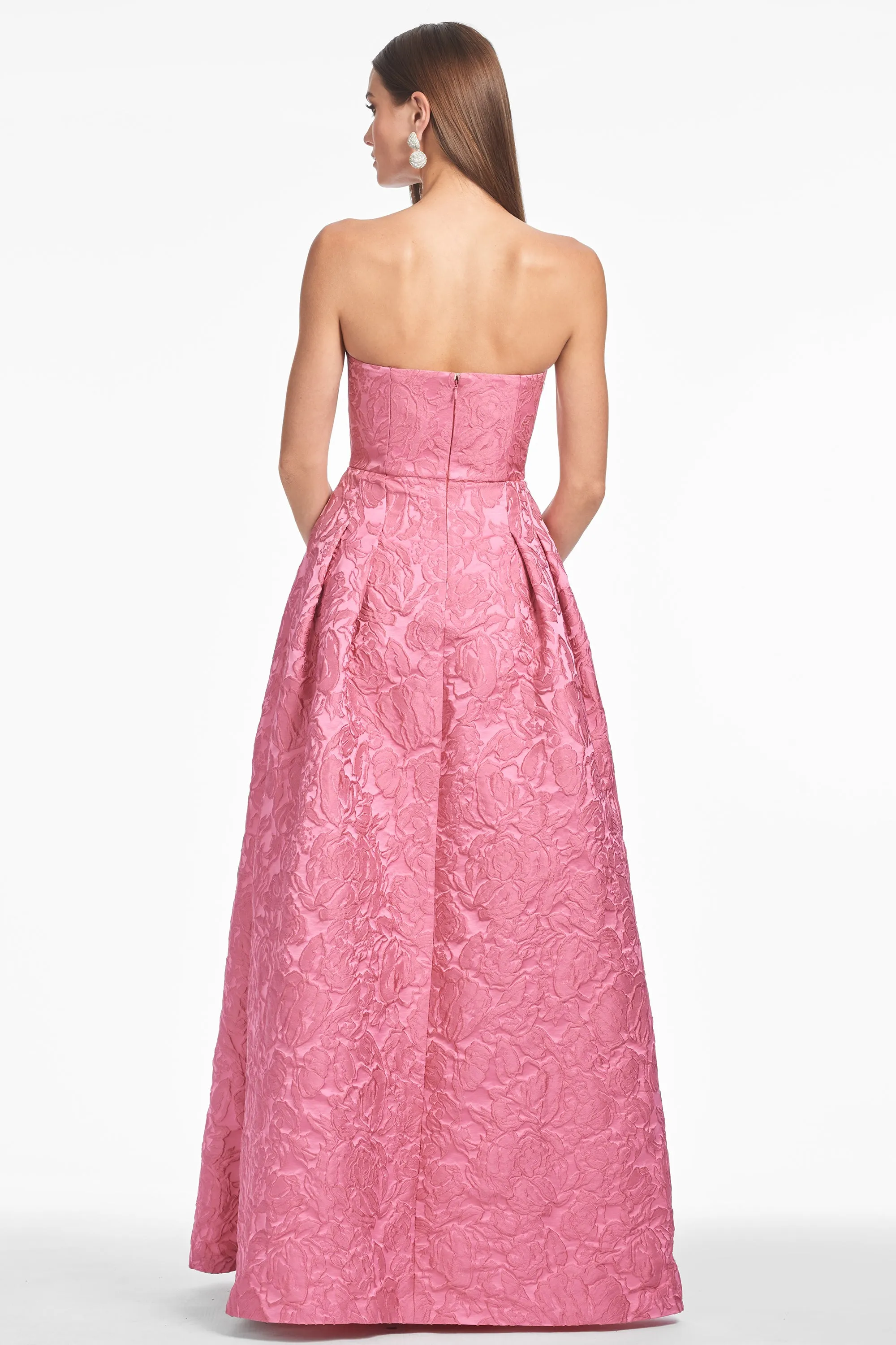 BELLE GOWN - PINK SERENADE - FINAL SALE sold by Sachin + Babi product image thumbnail 4