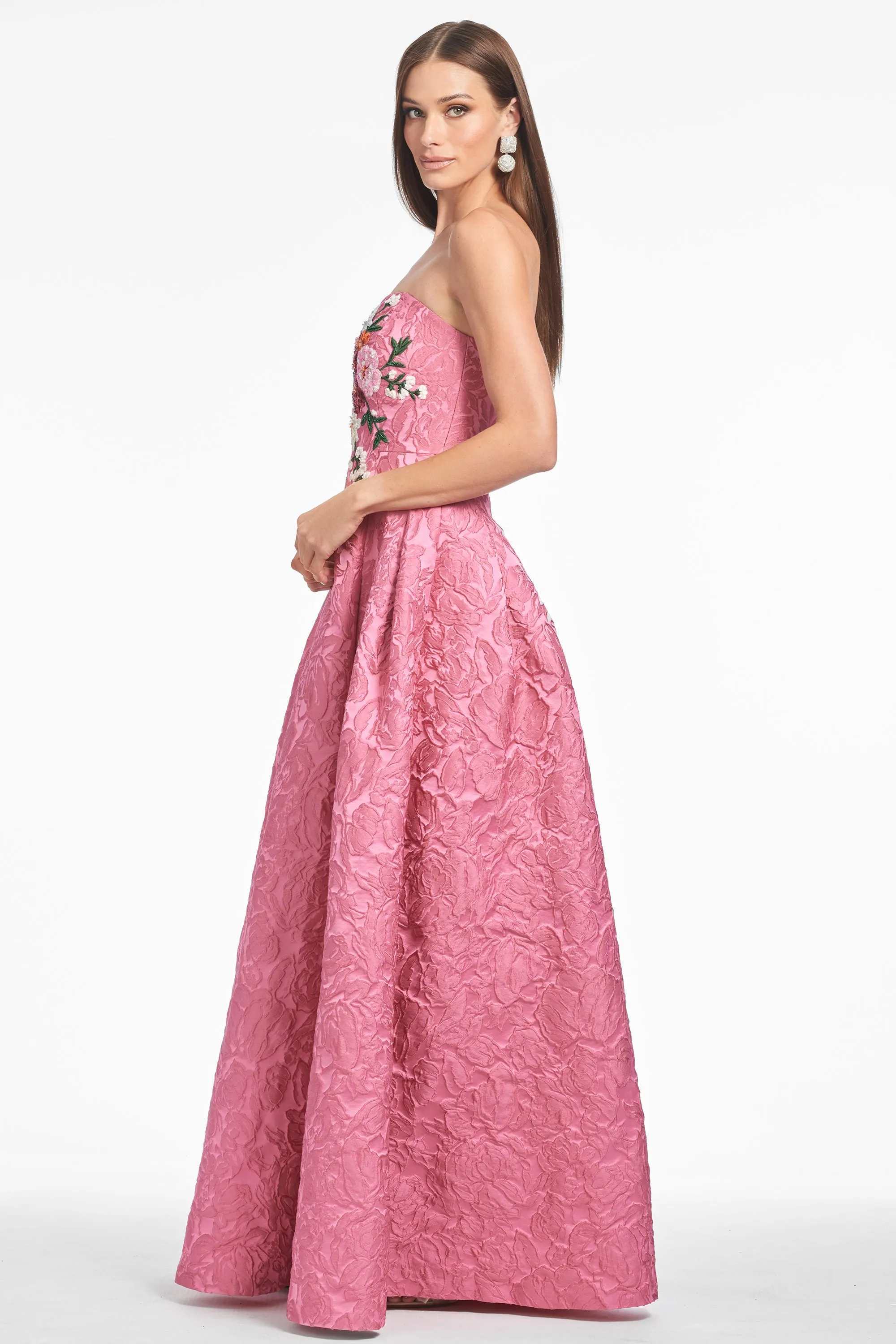 BELLE GOWN - PINK SERENADE - FINAL SALE sold by Sachin + Babi product image thumbnail 2