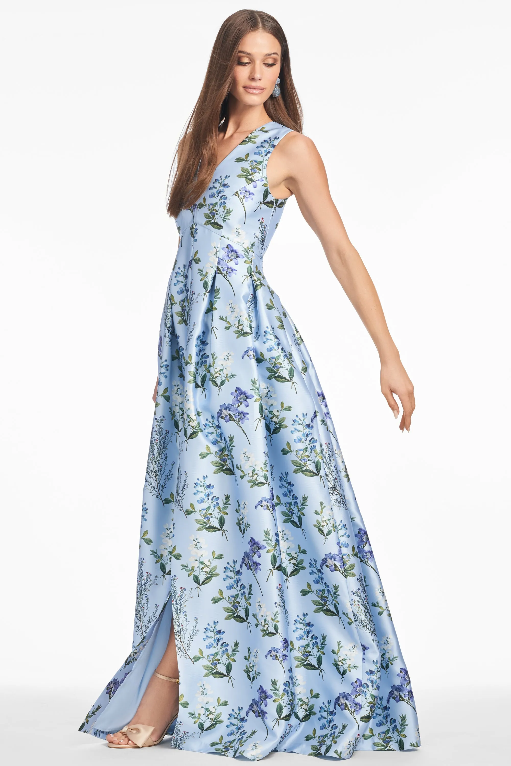 BROOKE GOWN - FREESIA FOREST sold by Sachin + Babi product image thumbnail 3