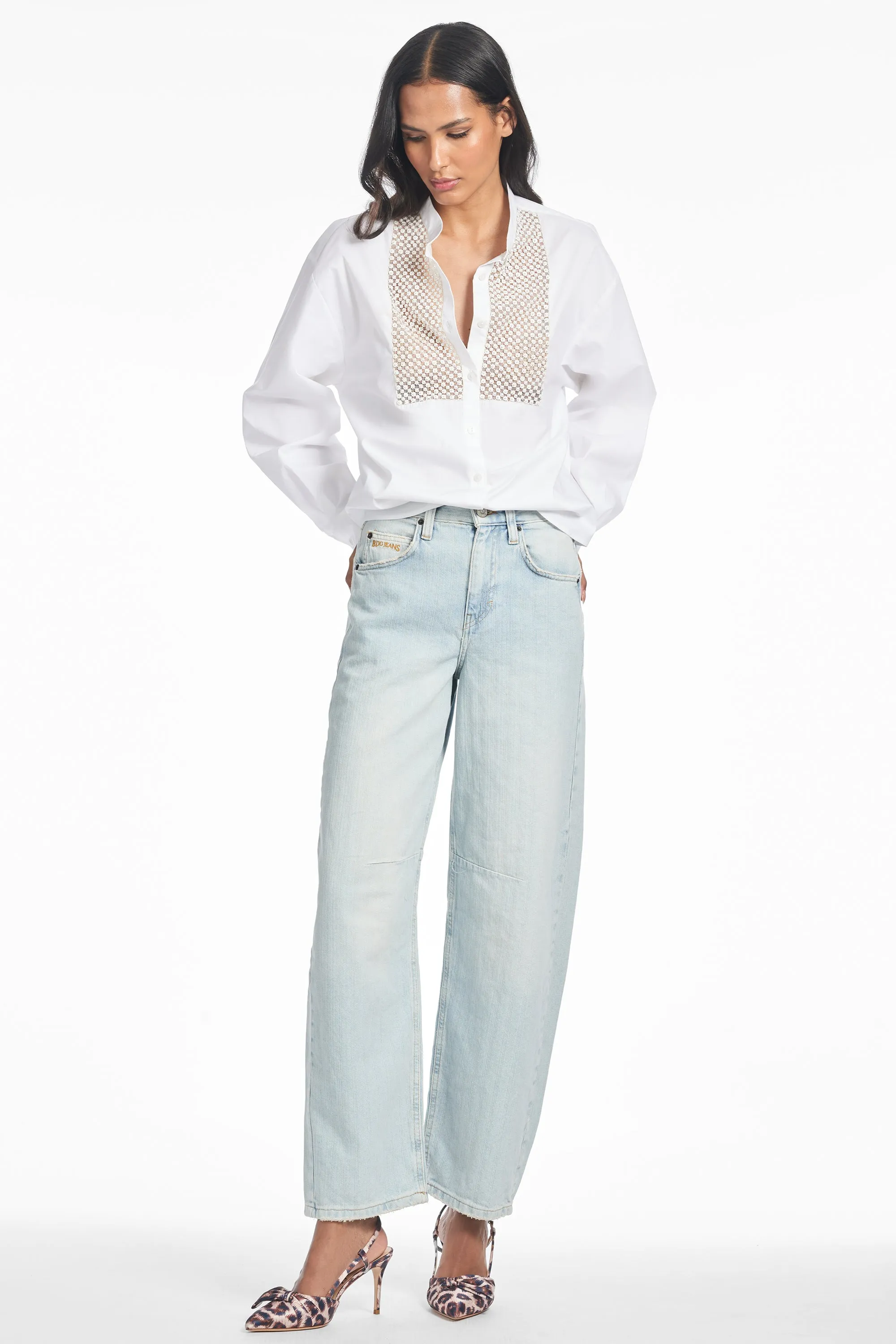 EMORY TOP - WHITE sold by Sachin + Babi
