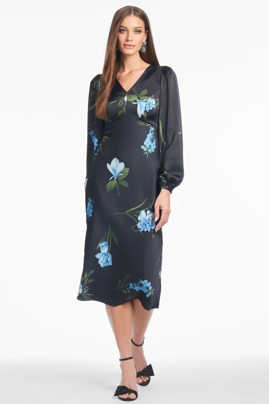 LOLA DRESS - NIGHT SKY BLUE OCULATA sold by Sachin + Babi