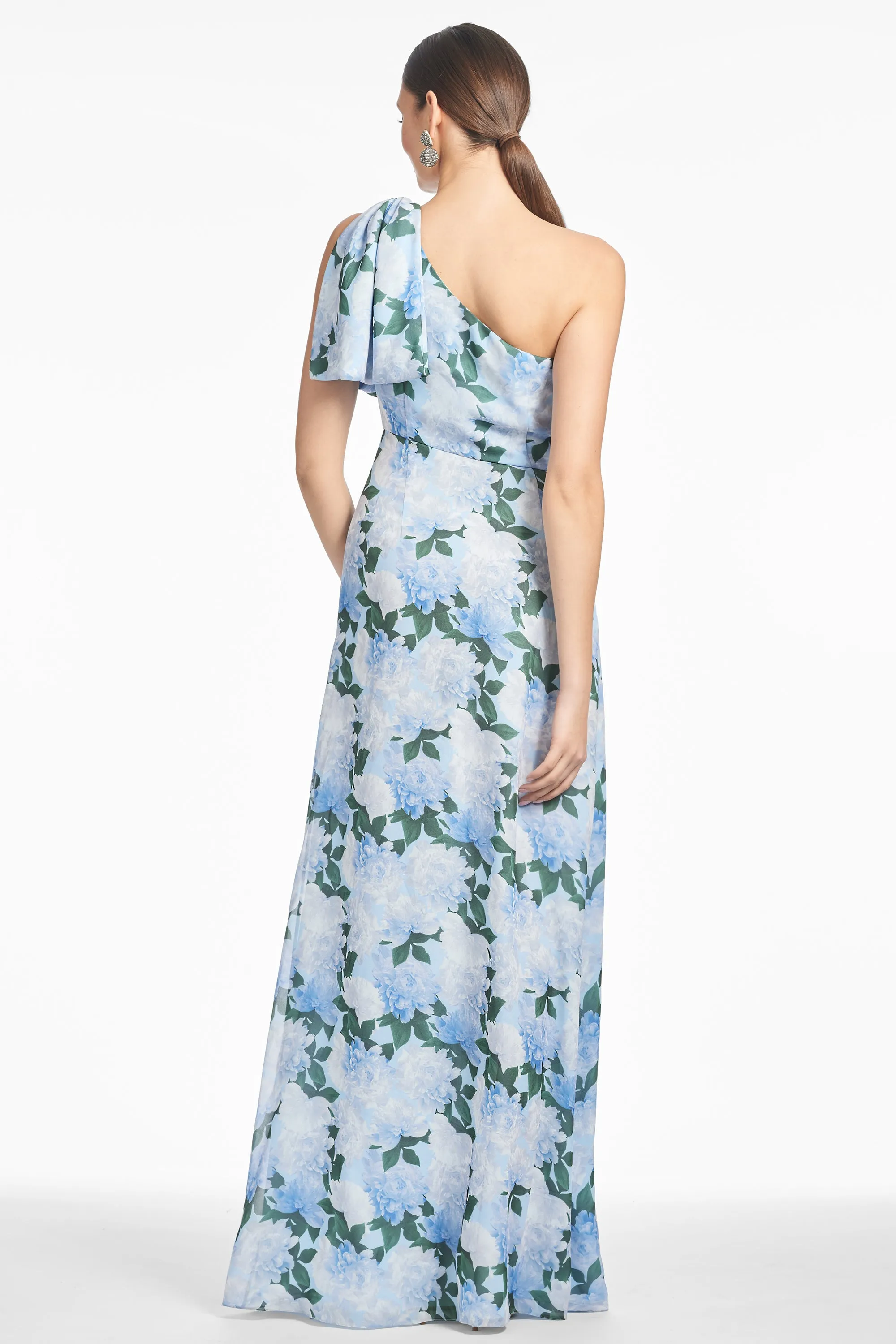 CHELSEA GOWN - GLACIAL PEONIES sold by Sachin + Babi product image thumbnail 3