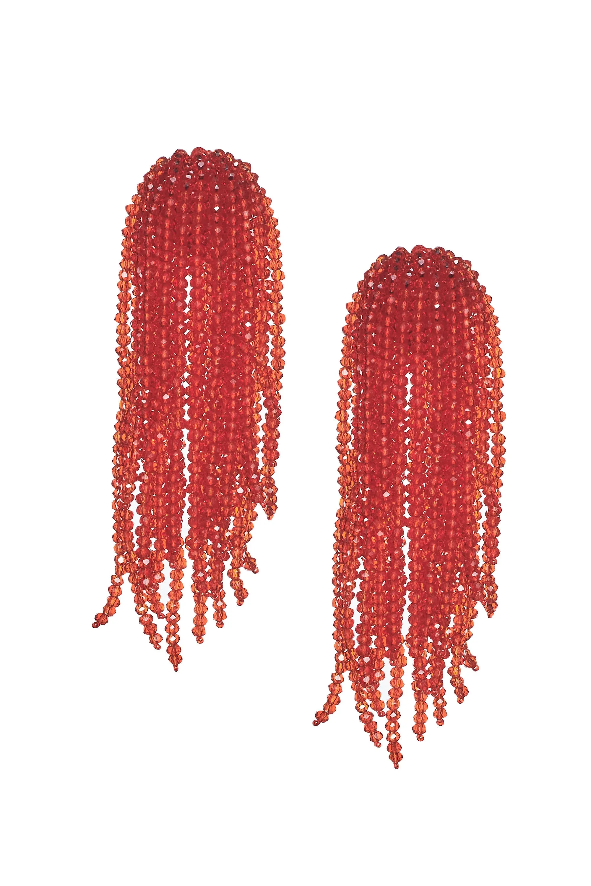 FOUNTAIN EARRINGS - CHILI RED sold by Sachin + Babi product image thumbnail 2