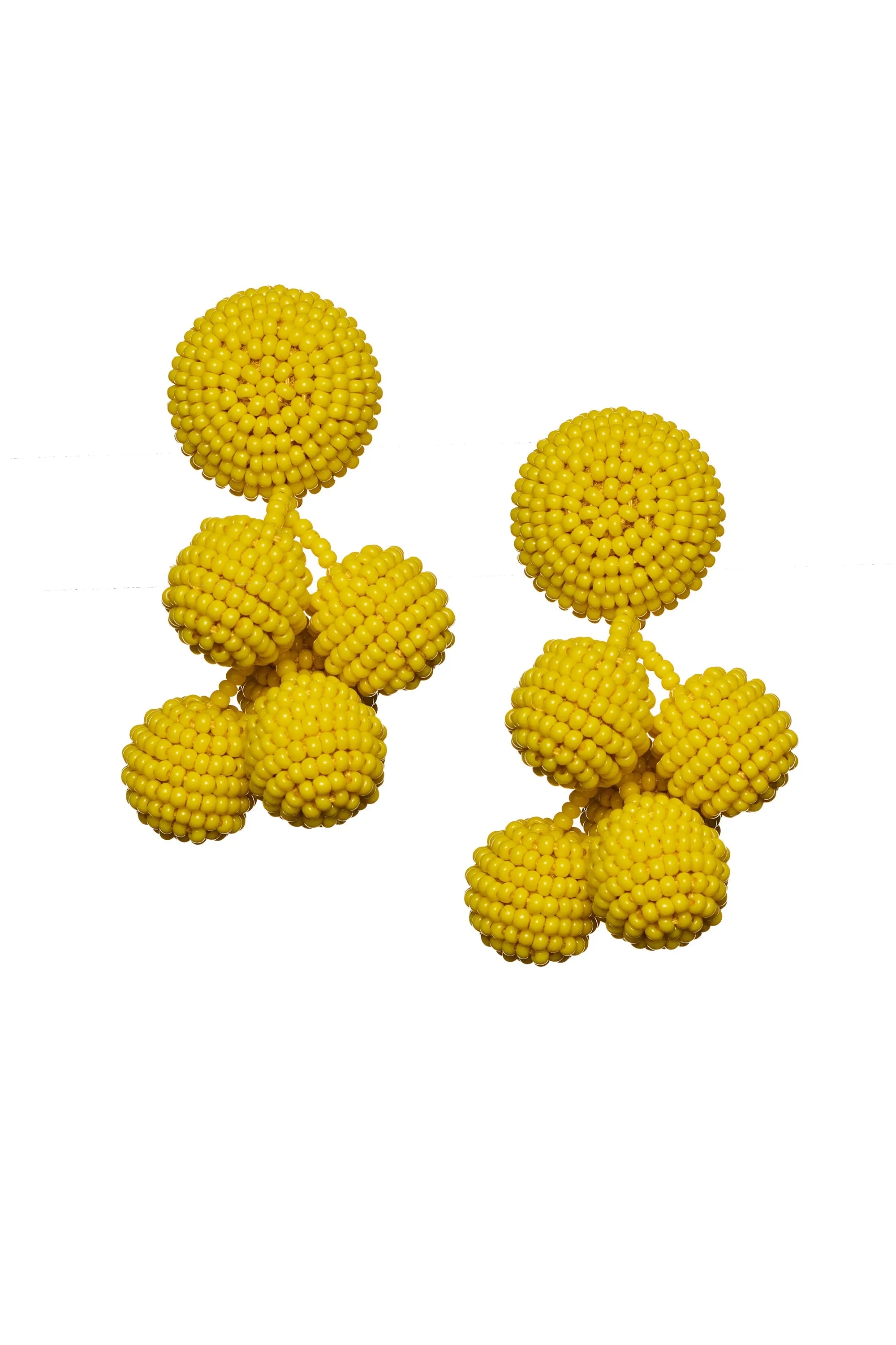 MINI COCONUTS EARRINGS - GOLDEN ROD sold by Sachin + Babi product image thumbnail 2