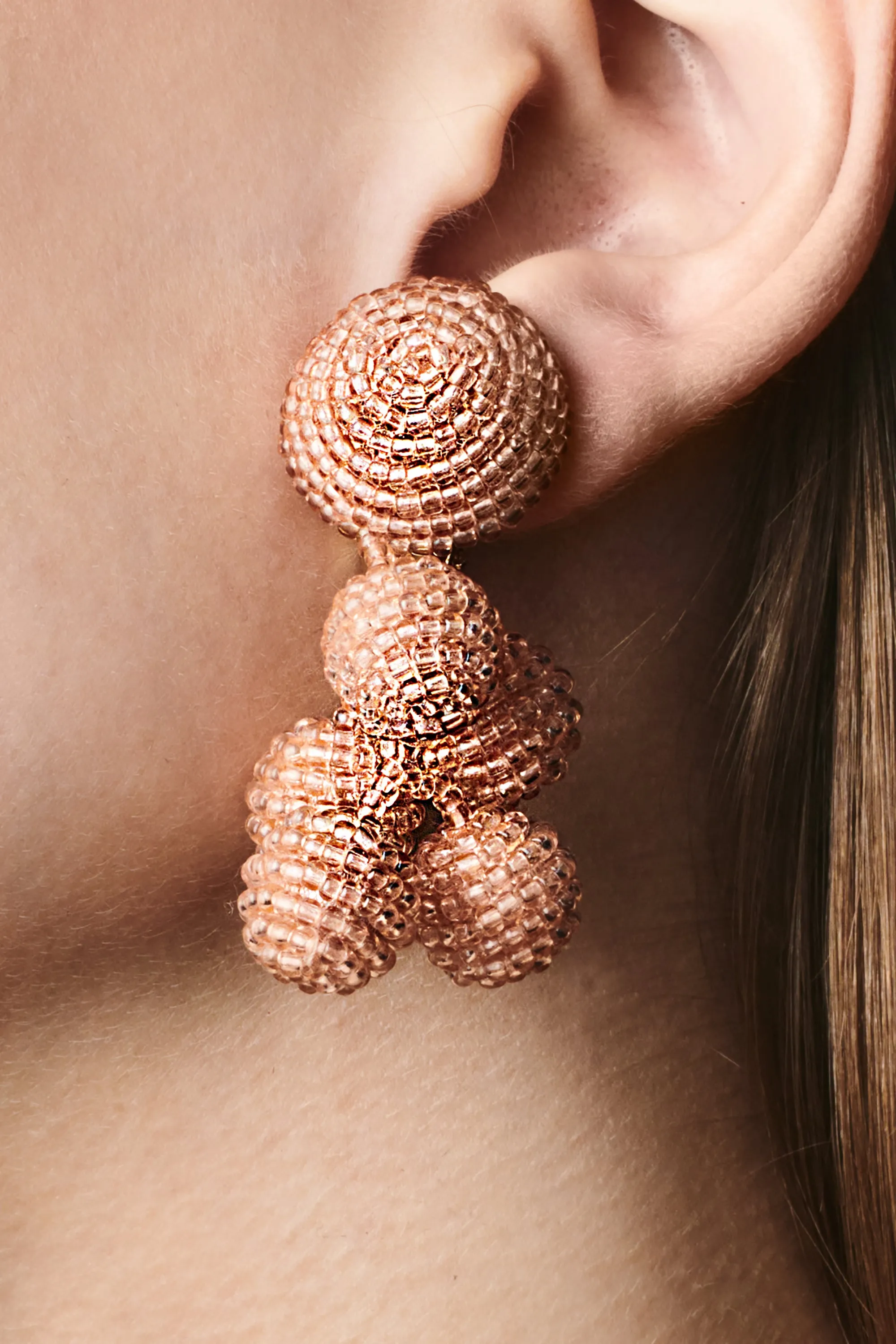 MINI COCONUTS EARRINGS - PETAL sold by Sachin + Babi