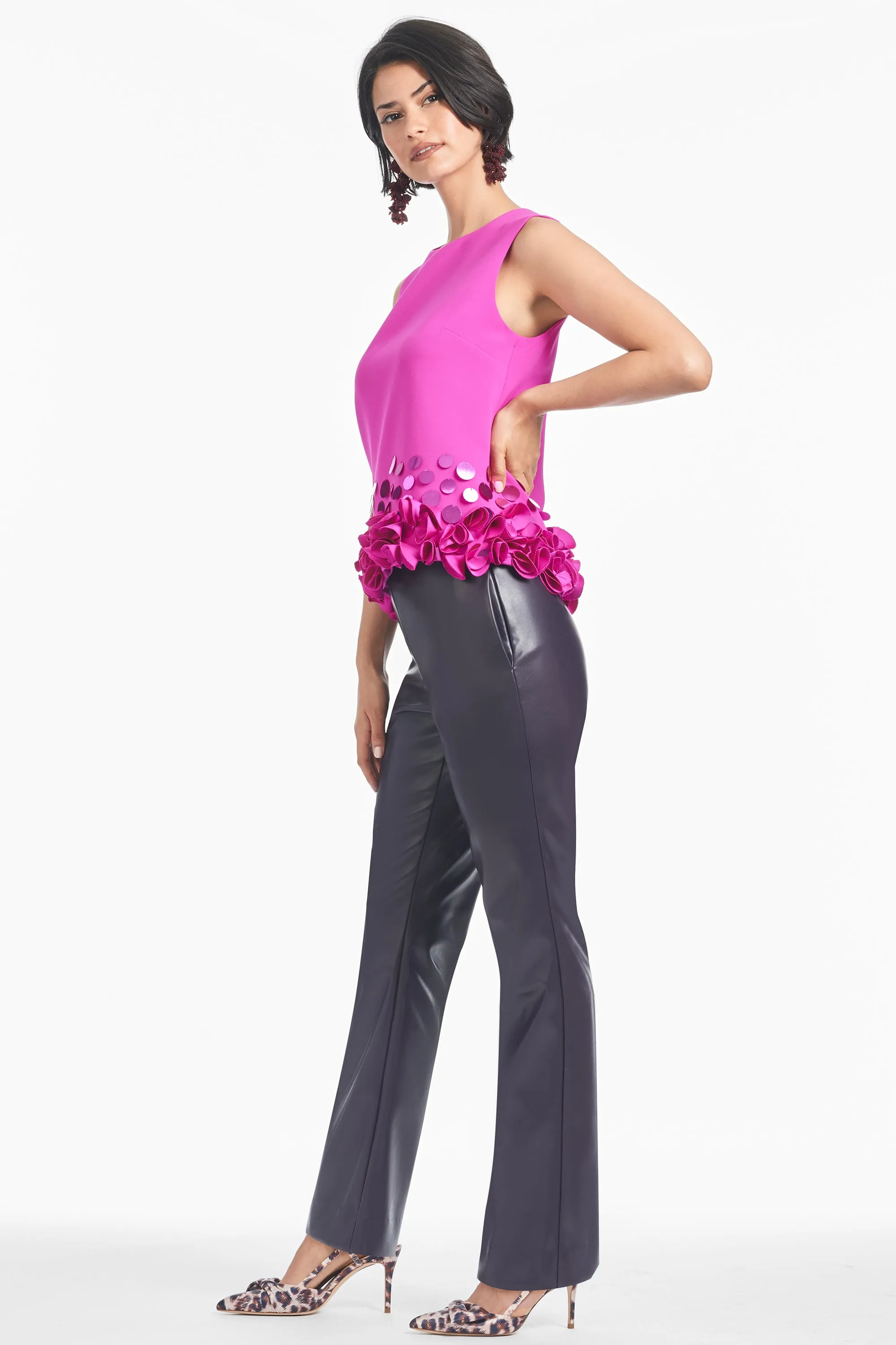 Rosalind Top - Rani Pink - Final Sale sold by Sachin + Babi product image thumbnail 2