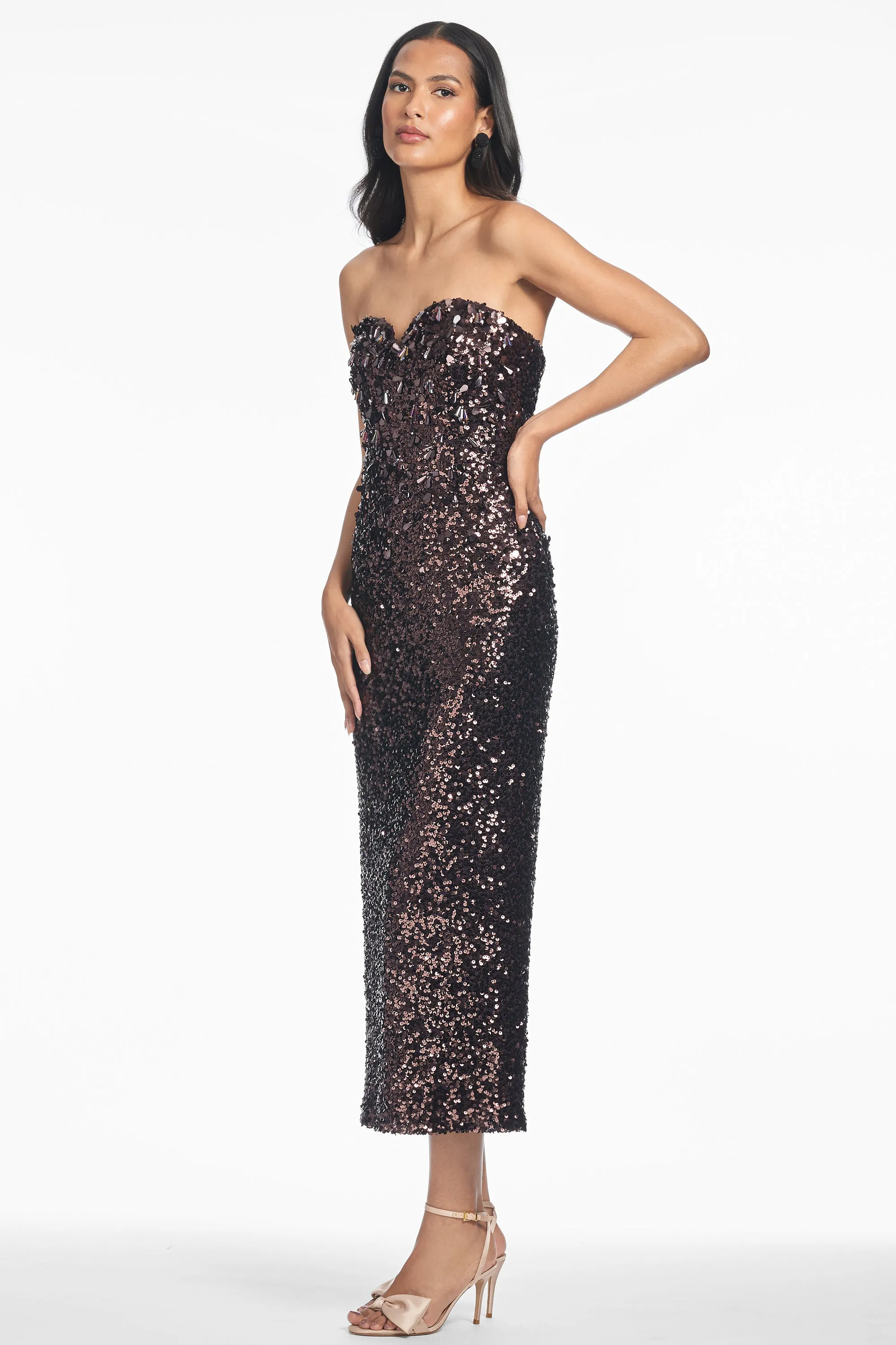 BABE DRESS - PLUM sold by Sachin + Babi product image thumbnail 5