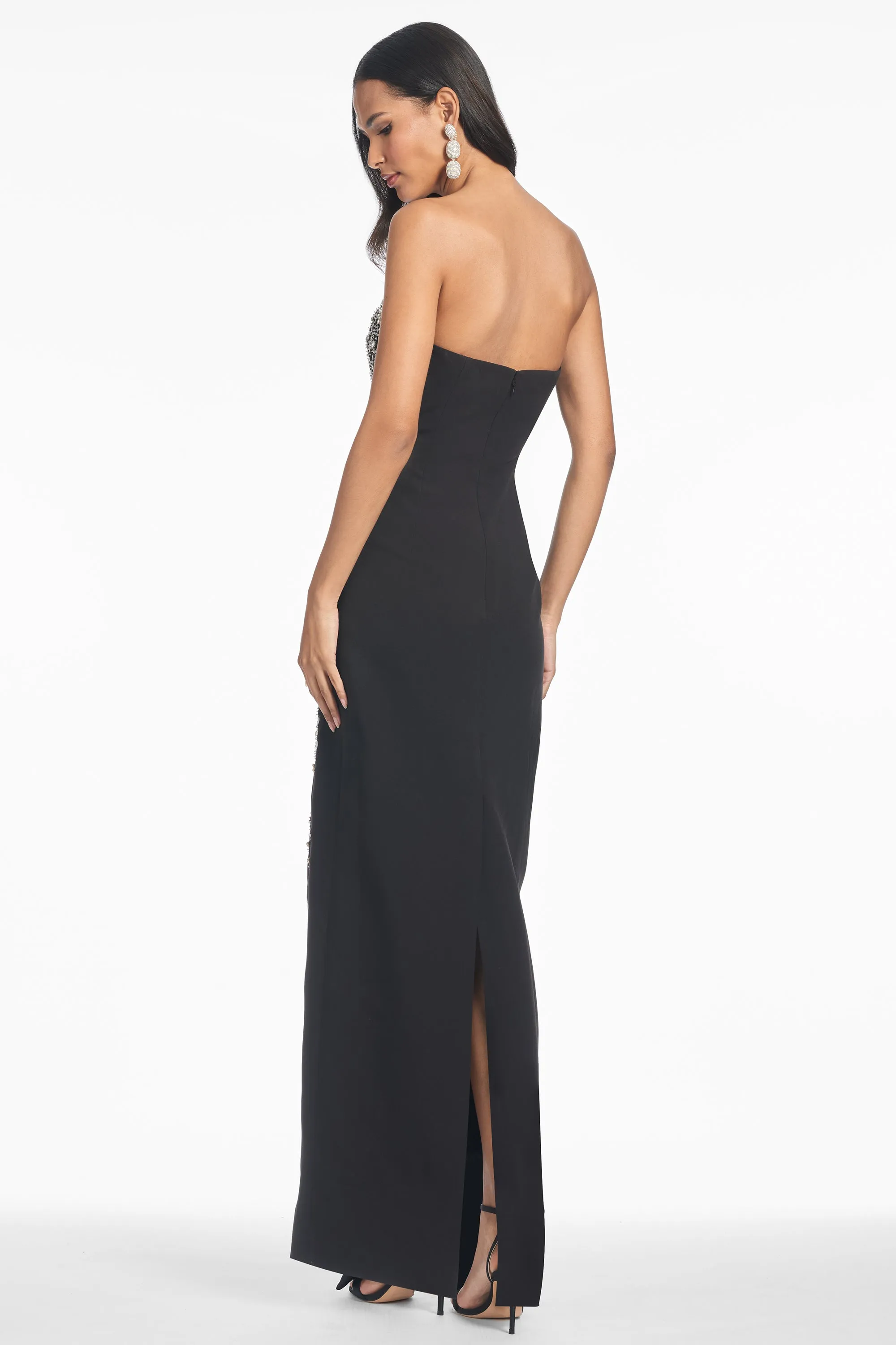 LUCILLE GOWN - BLACK sold by Sachin + Babi product image thumbnail 5