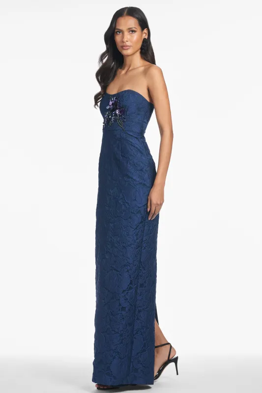 EDIE GOWN - MIDNIGHT - FINAL SALE sold by Sachin + Babi