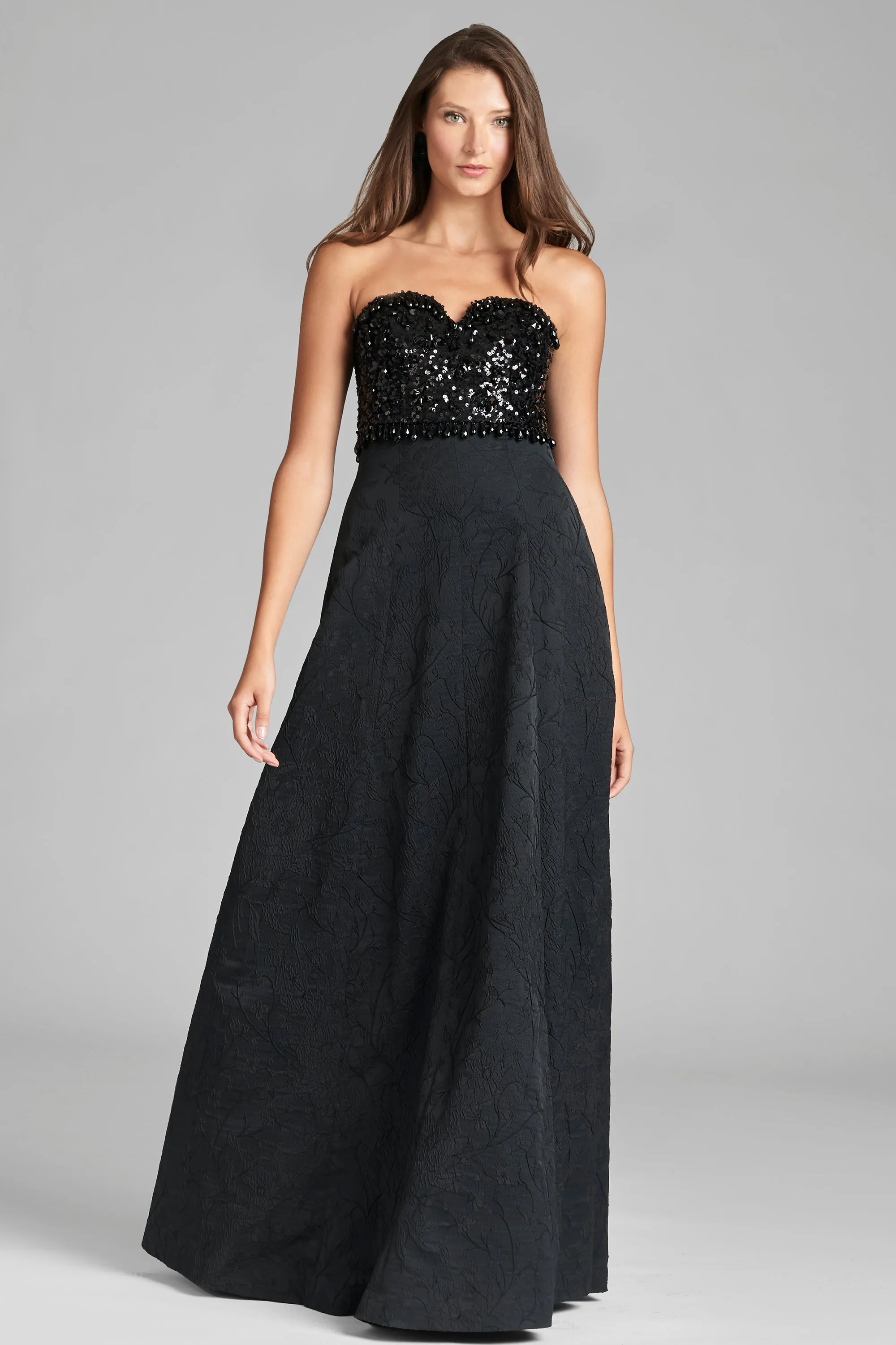 LILLIAN GOWN - BLACK - FINAL SALE sold by Sachin + Babi product image thumbnail 4