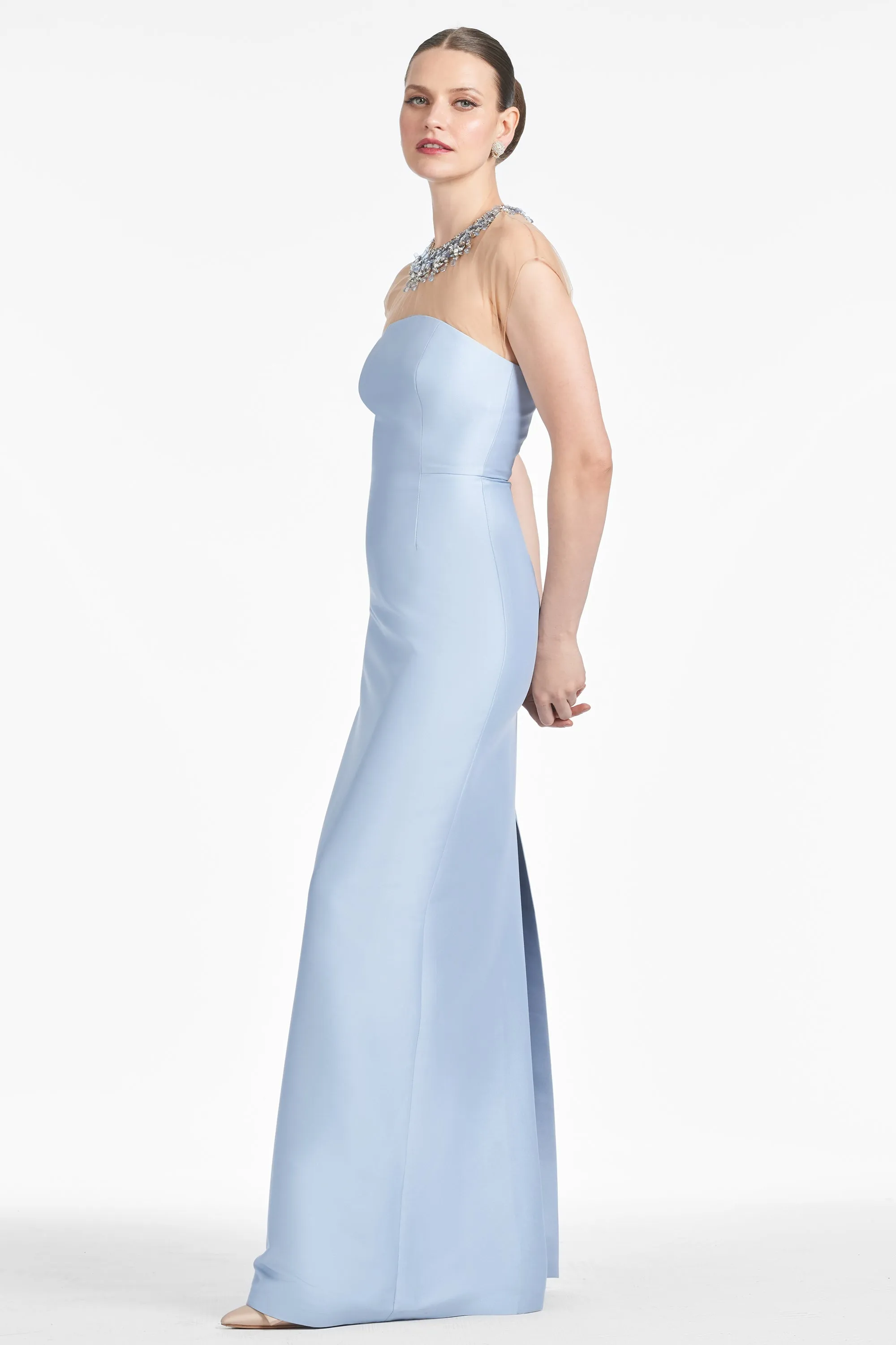 IRINA GOWN - GLACIAL BLUE - FINAL SALE sold by Sachin + Babi product image thumbnail 5