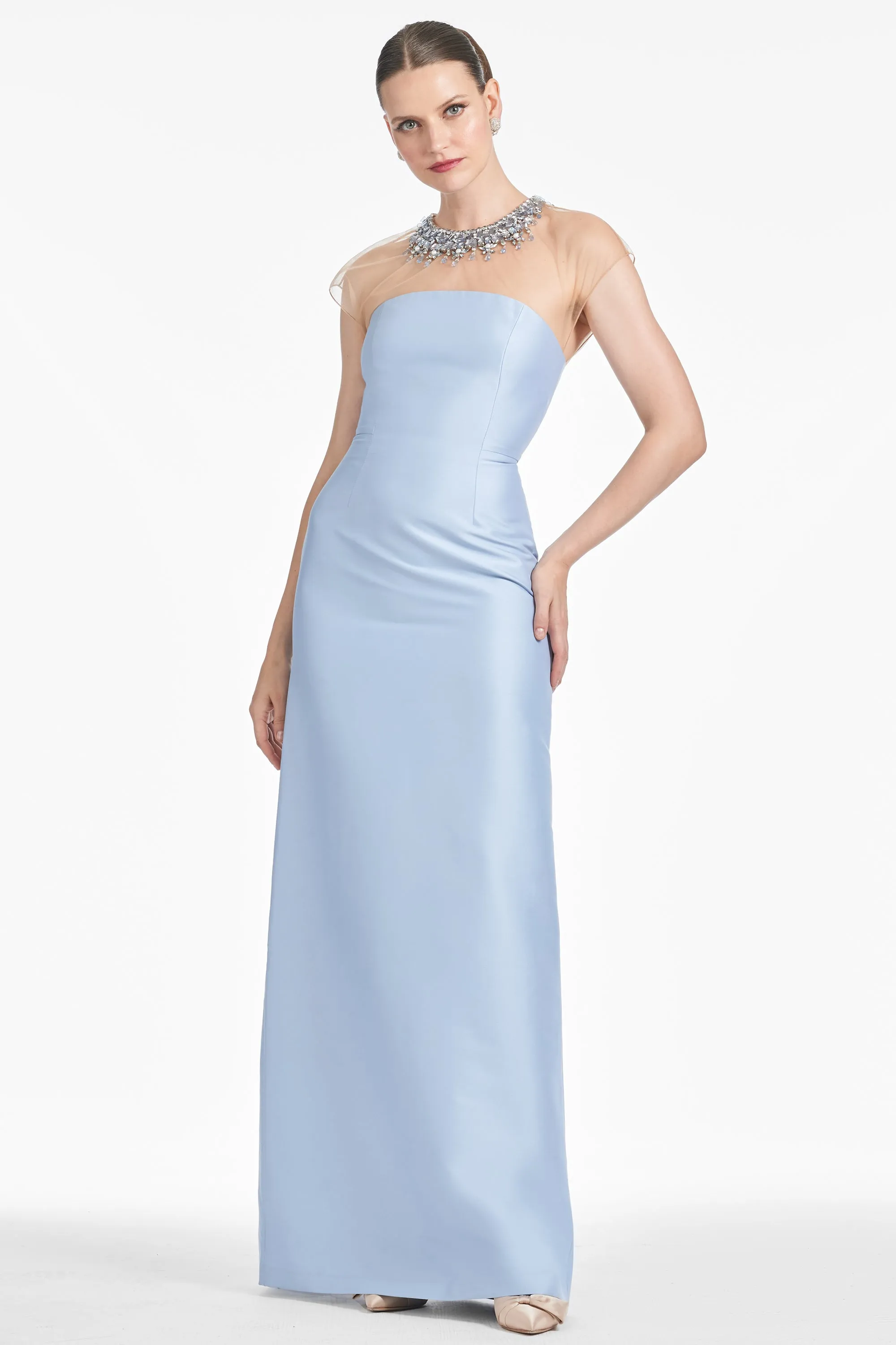 IRINA GOWN - GLACIAL BLUE - FINAL SALE sold by Sachin + Babi product image thumbnail 3
