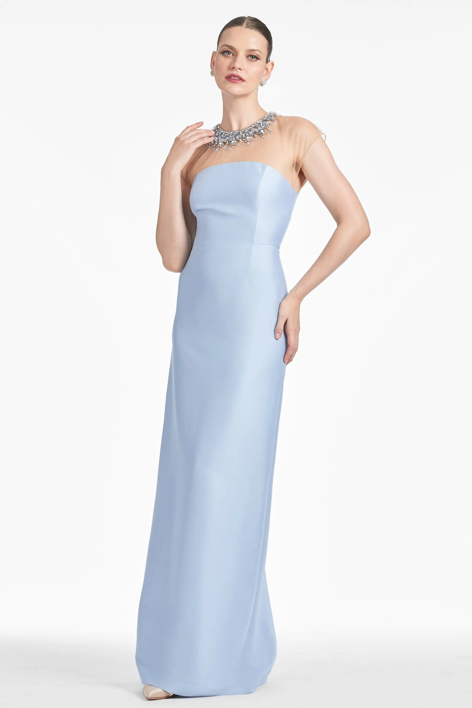 IRINA GOWN - GLACIAL BLUE - FINAL SALE sold by Sachin + Babi product image thumbnail 2