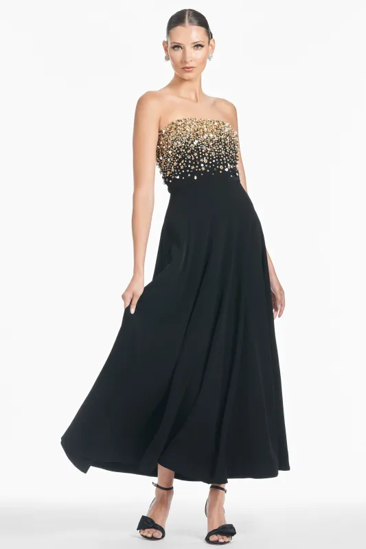 BETTANY GOWN - BLACK - FINAL SALE sold by Sachin + Babi