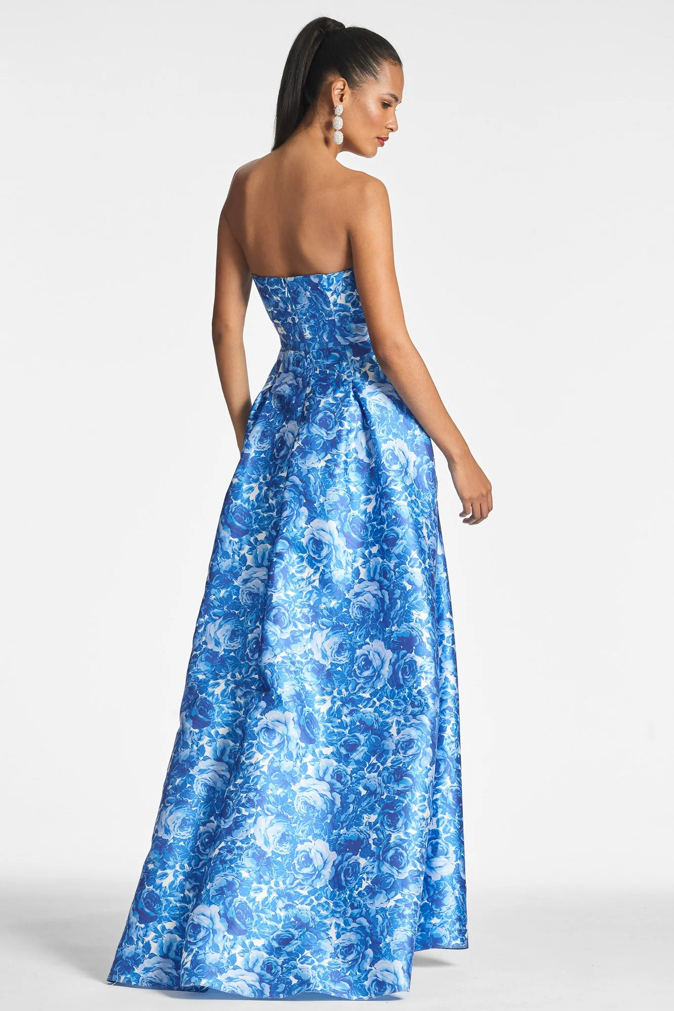 GIOVANNA GOWN - MEDITERRANEAN BLOOMS sold by Sachin + Babi product image thumbnail 5