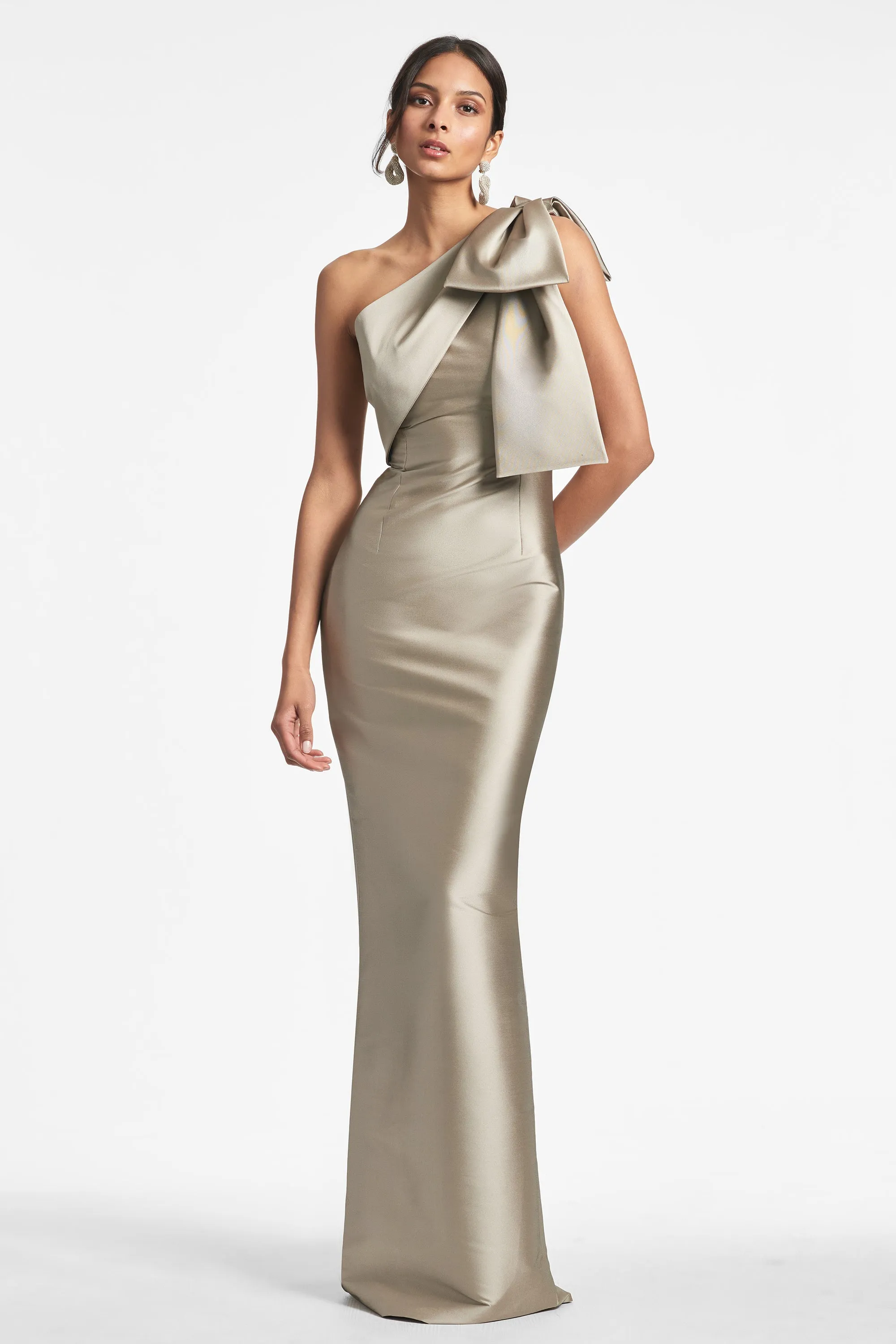BONNIE GOWN - PEWTER sold by Sachin + Babi