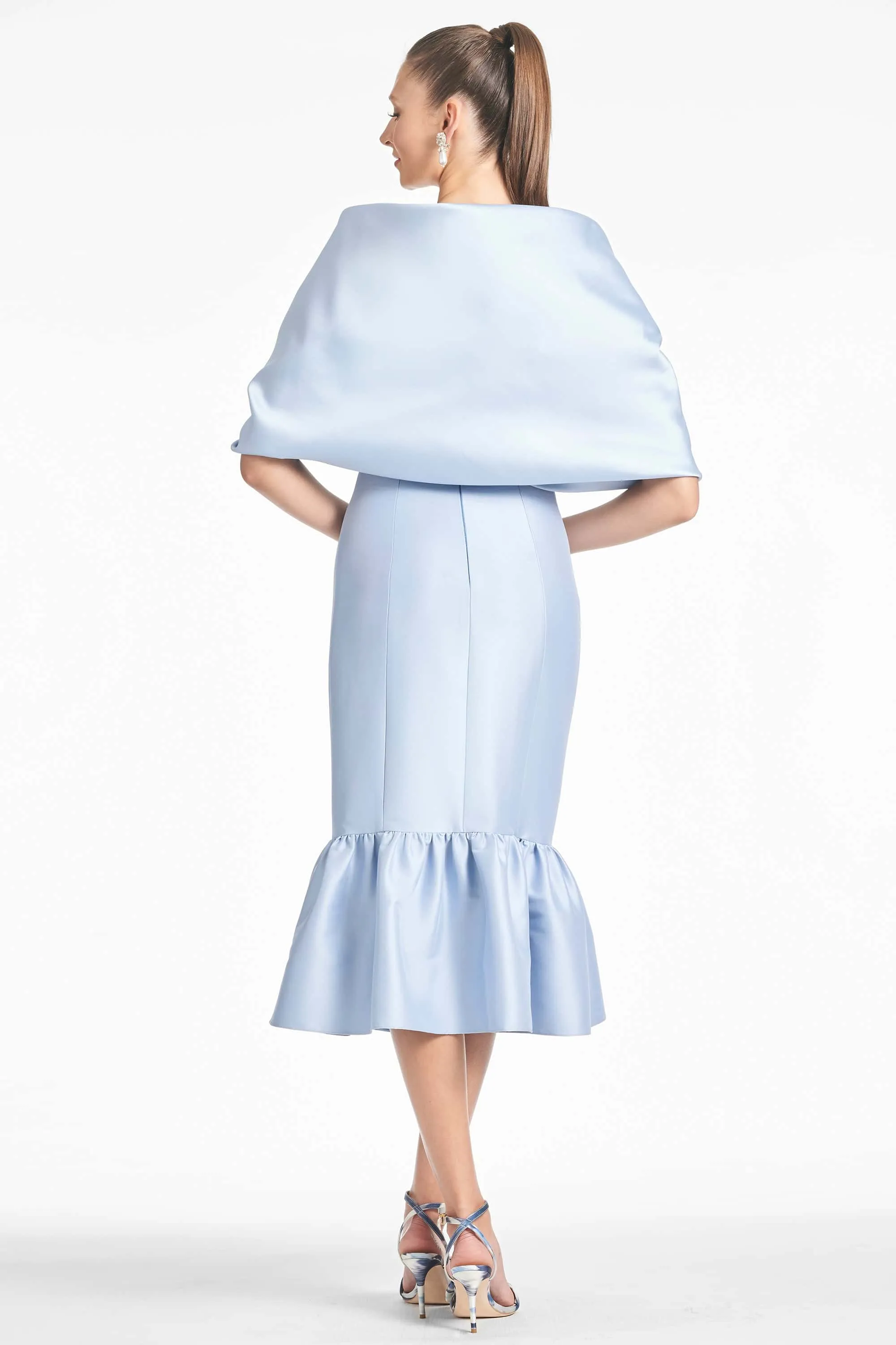 The Hug Shawl - Glacial Blue sold by Sachin + Babi product image thumbnail 3