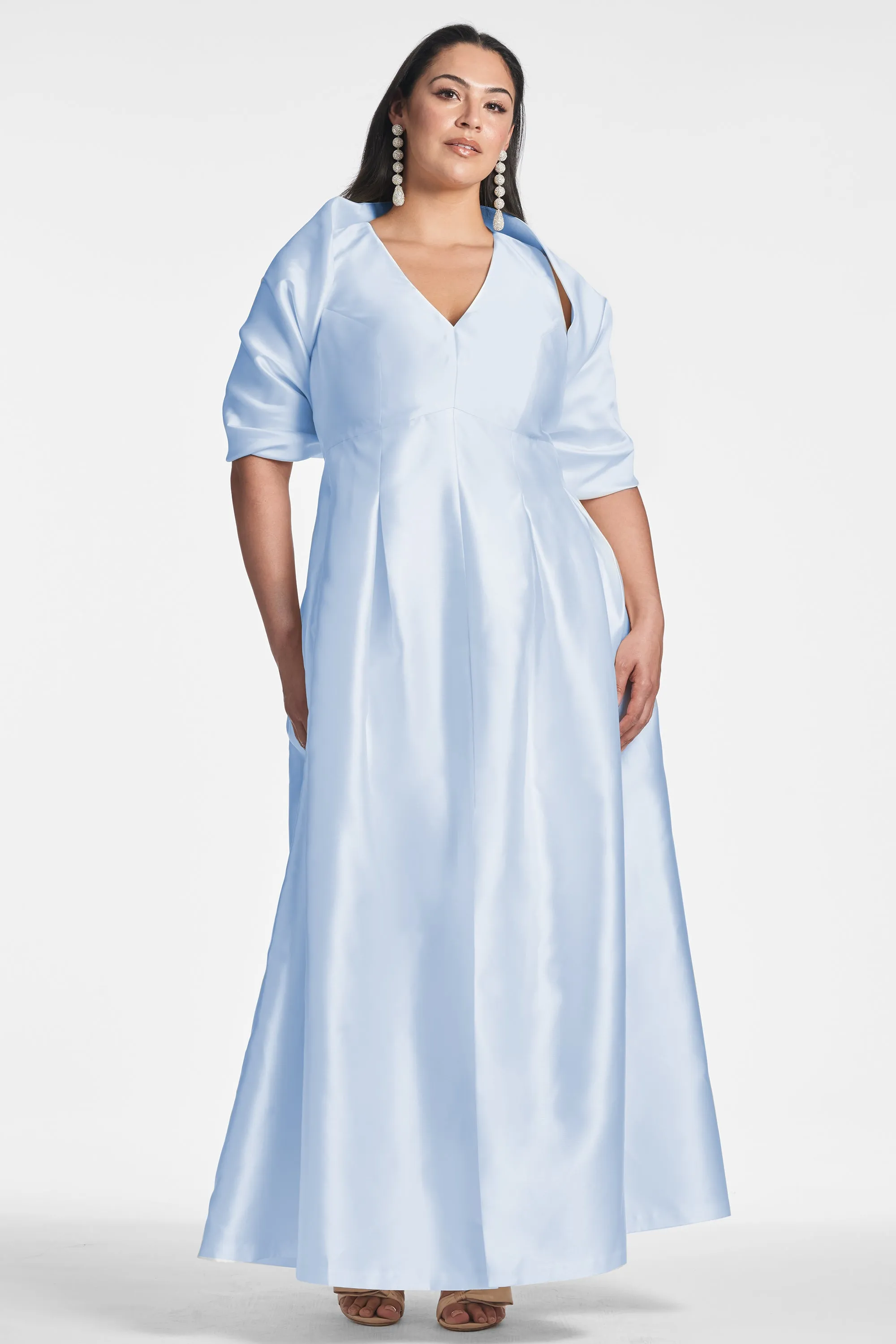 The Hug Shawl - Glacial Blue sold by Sachin + Babi product image thumbnail 4