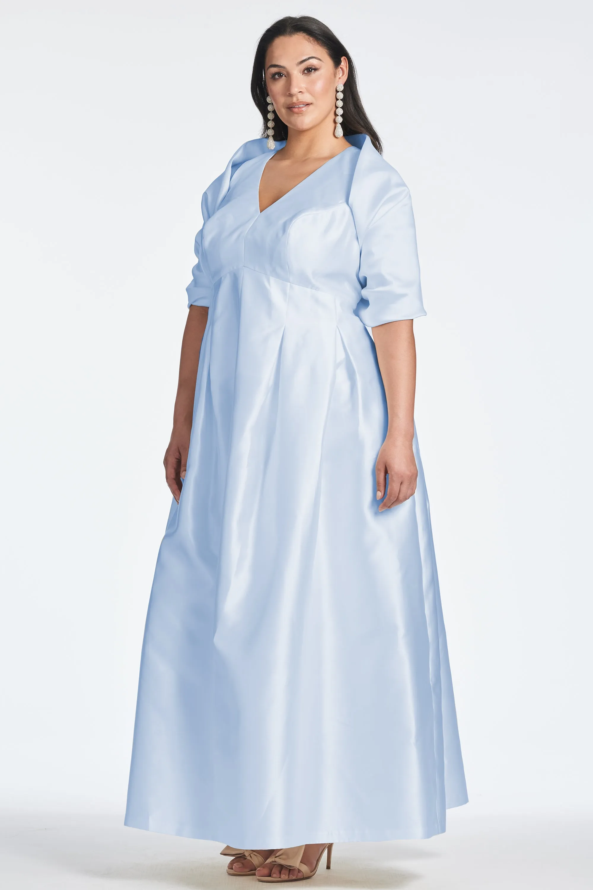 The Hug Shawl - Glacial Blue sold by Sachin + Babi product image thumbnail 5