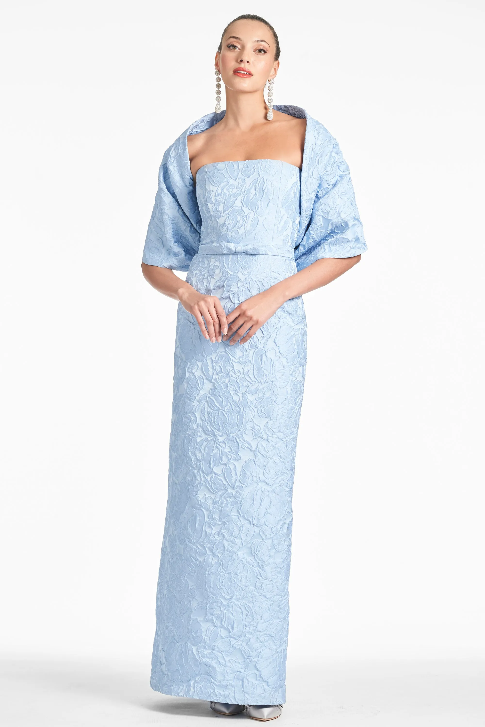 SOPHIA GOWN - ICE BLUE sold by Sachin + Babi product image thumbnail 4