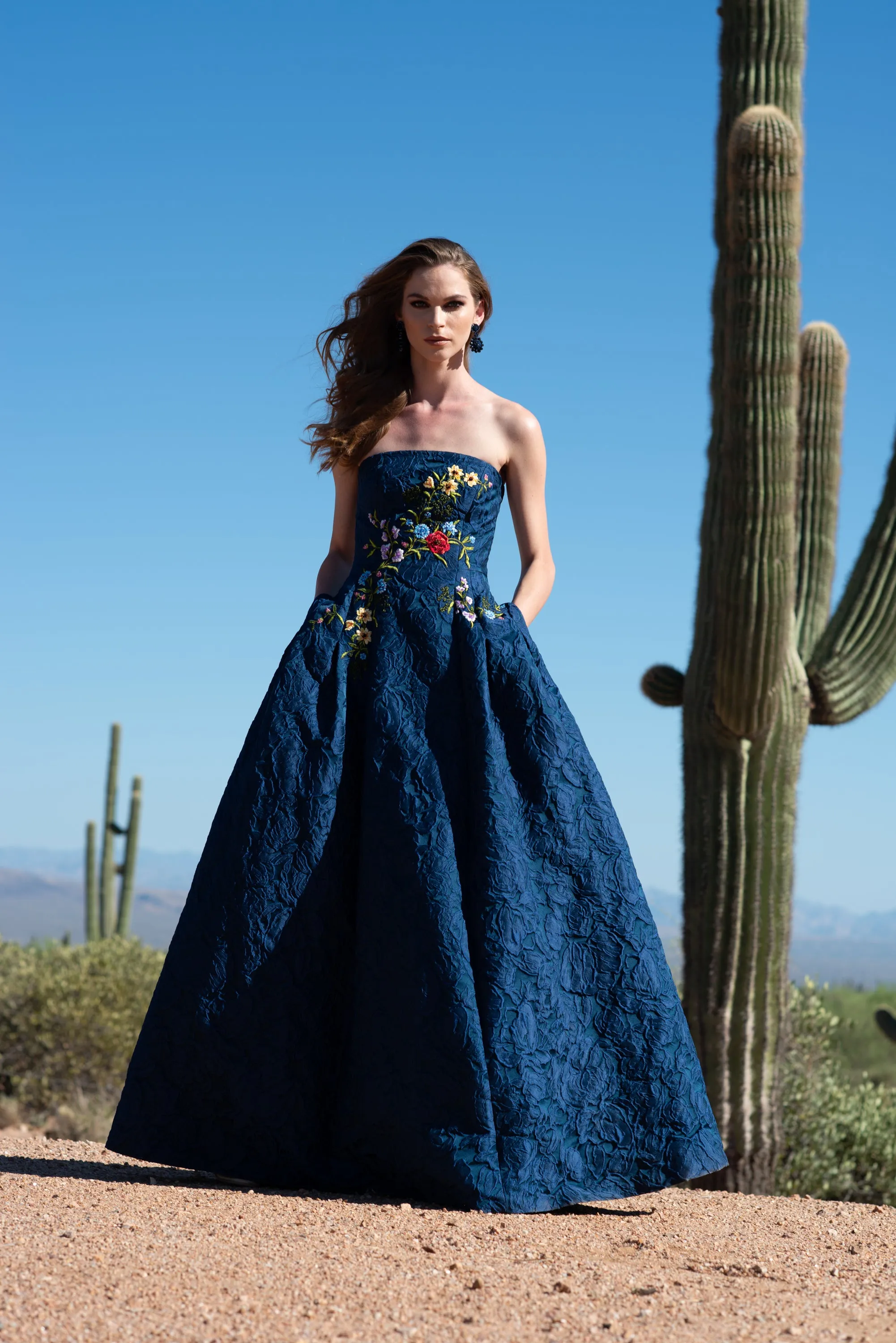 BELLE GOWN - MIDNIGHT sold by Sachin + Babi product image thumbnail 3