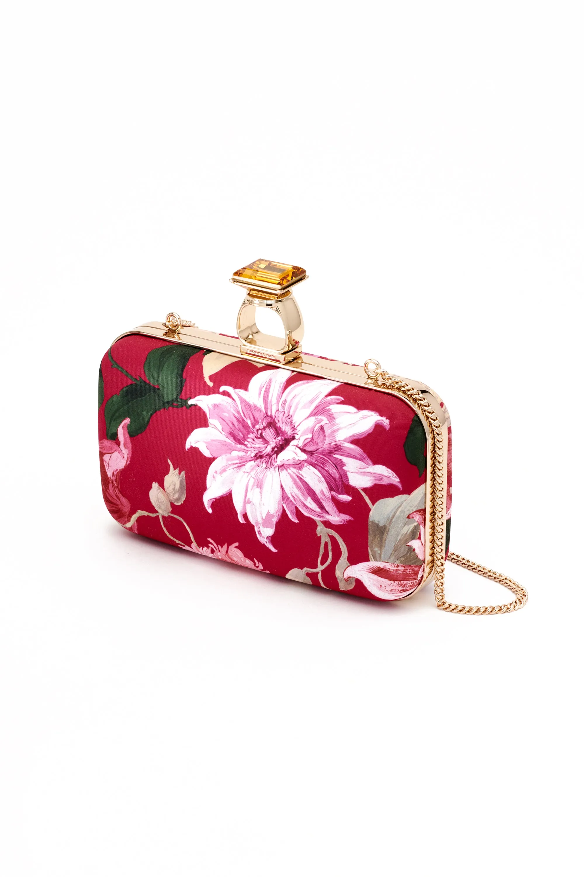 On the Rocks Clutch - Deep Pink Dahlia sold by Sachin + Babi product image thumbnail 4