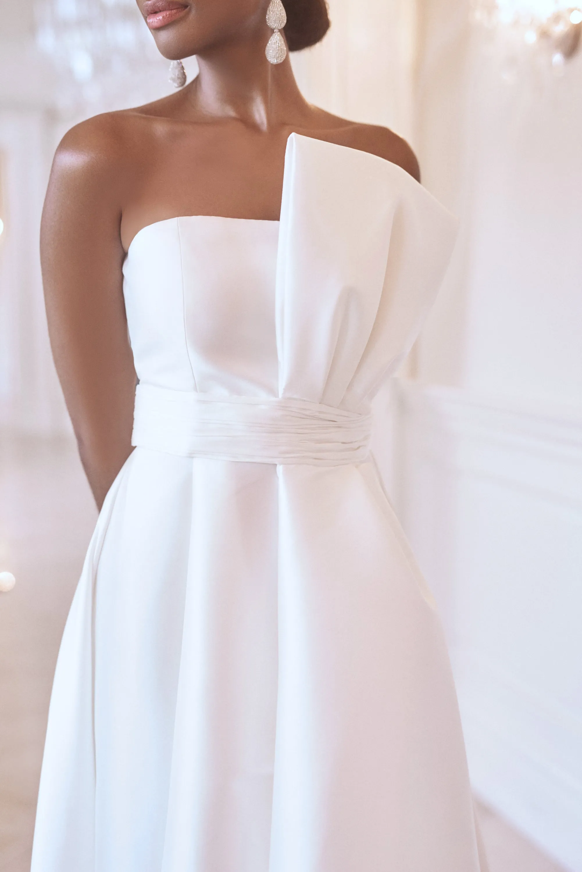 TARA GOWN - OFF WHITE sold by Sachin + Babi product image thumbnail 5