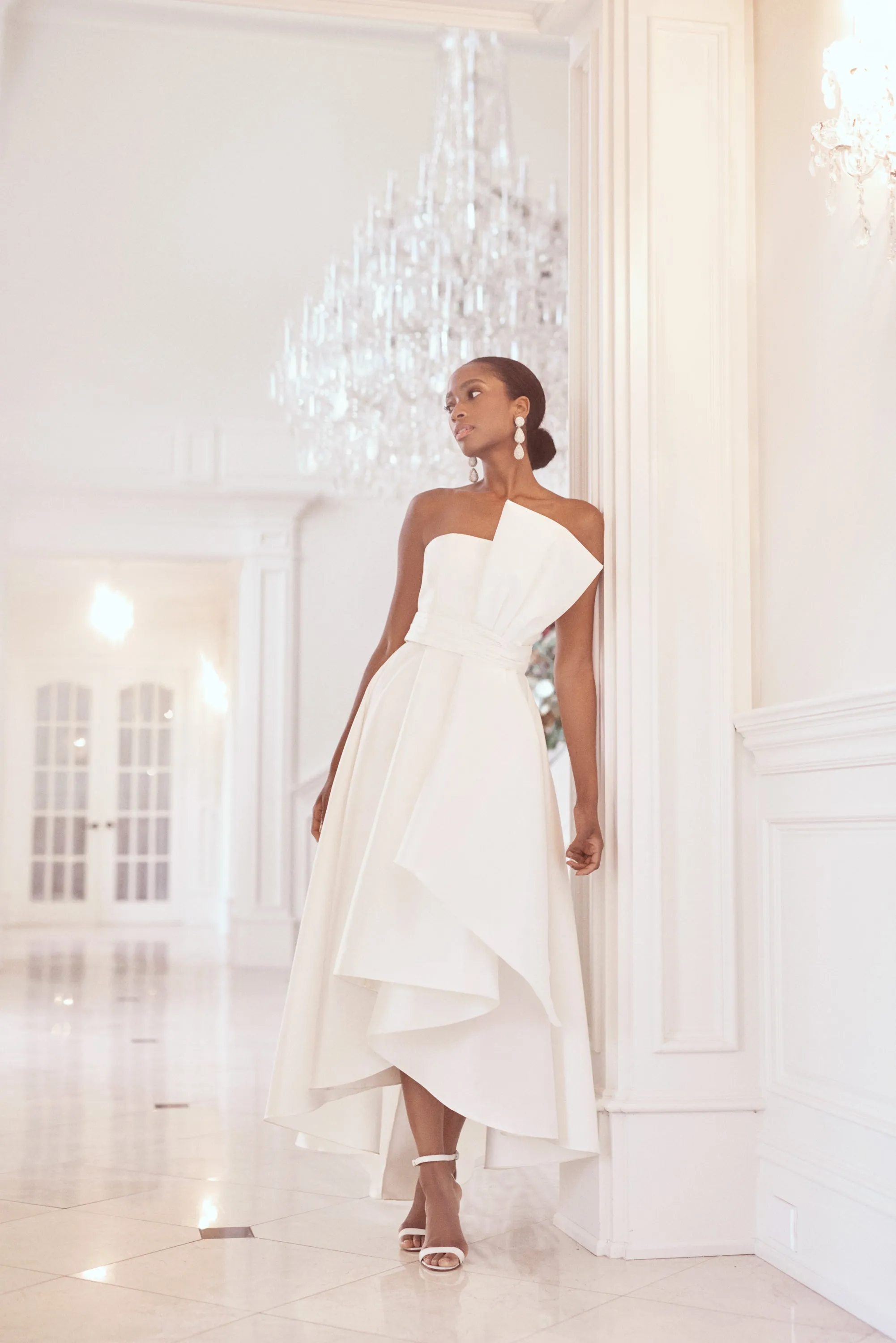 TARA GOWN - OFF WHITE sold by Sachin + Babi product image thumbnail 4
