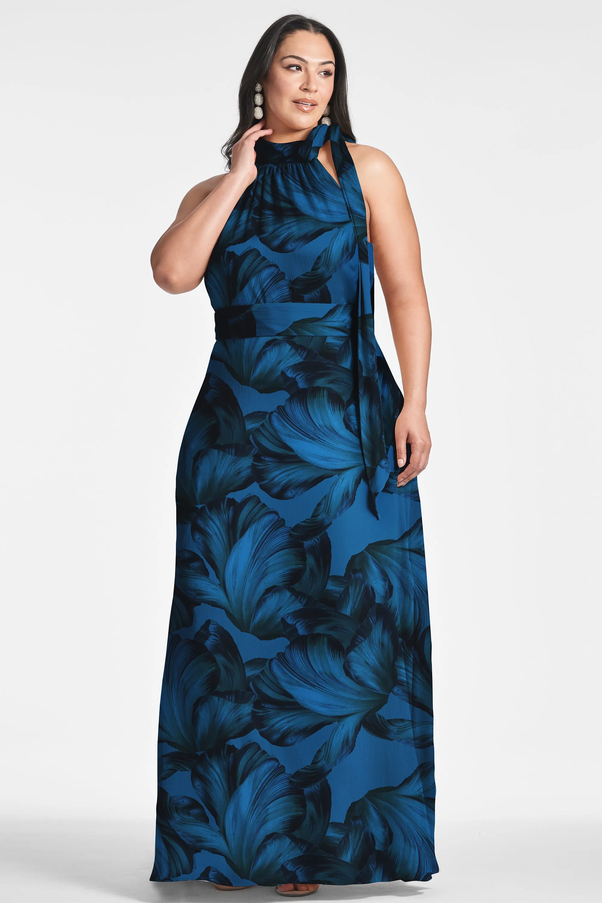 KAYLA GOWN - TONAL PETAL sold by Sachin + Babi product image thumbnail 5