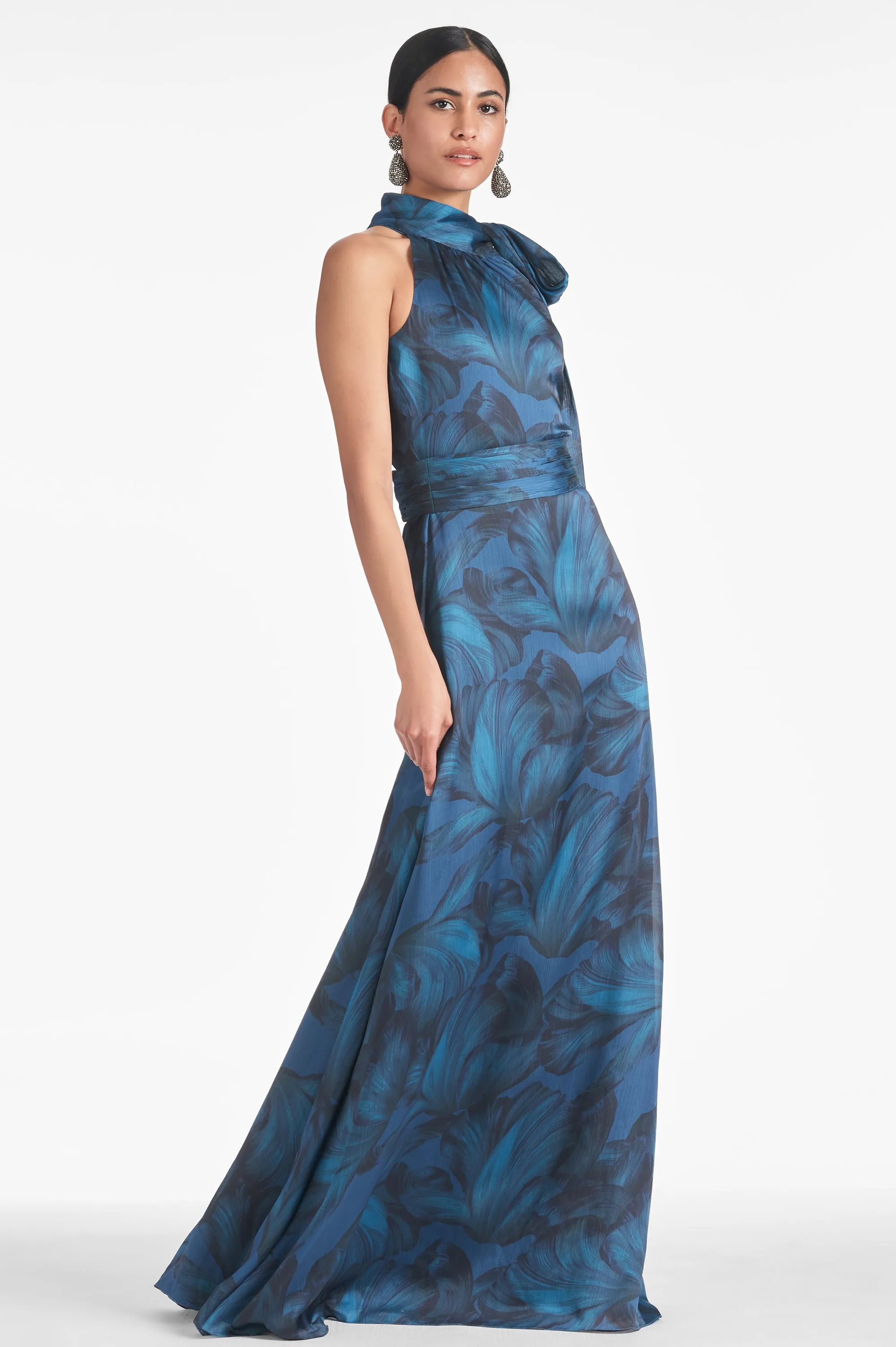 KAYLA GOWN - TONAL PETAL sold by Sachin + Babi product image thumbnail 2