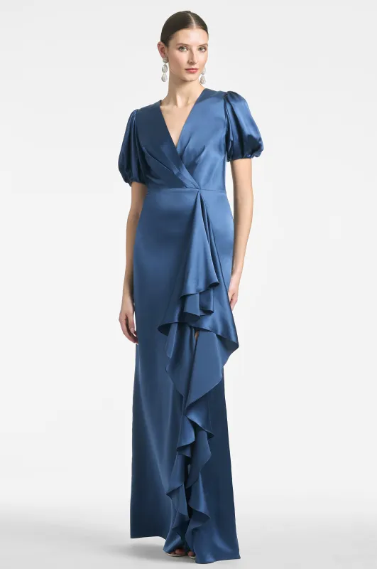 MILA GOWN - INDIGO made by Sachin + Babi