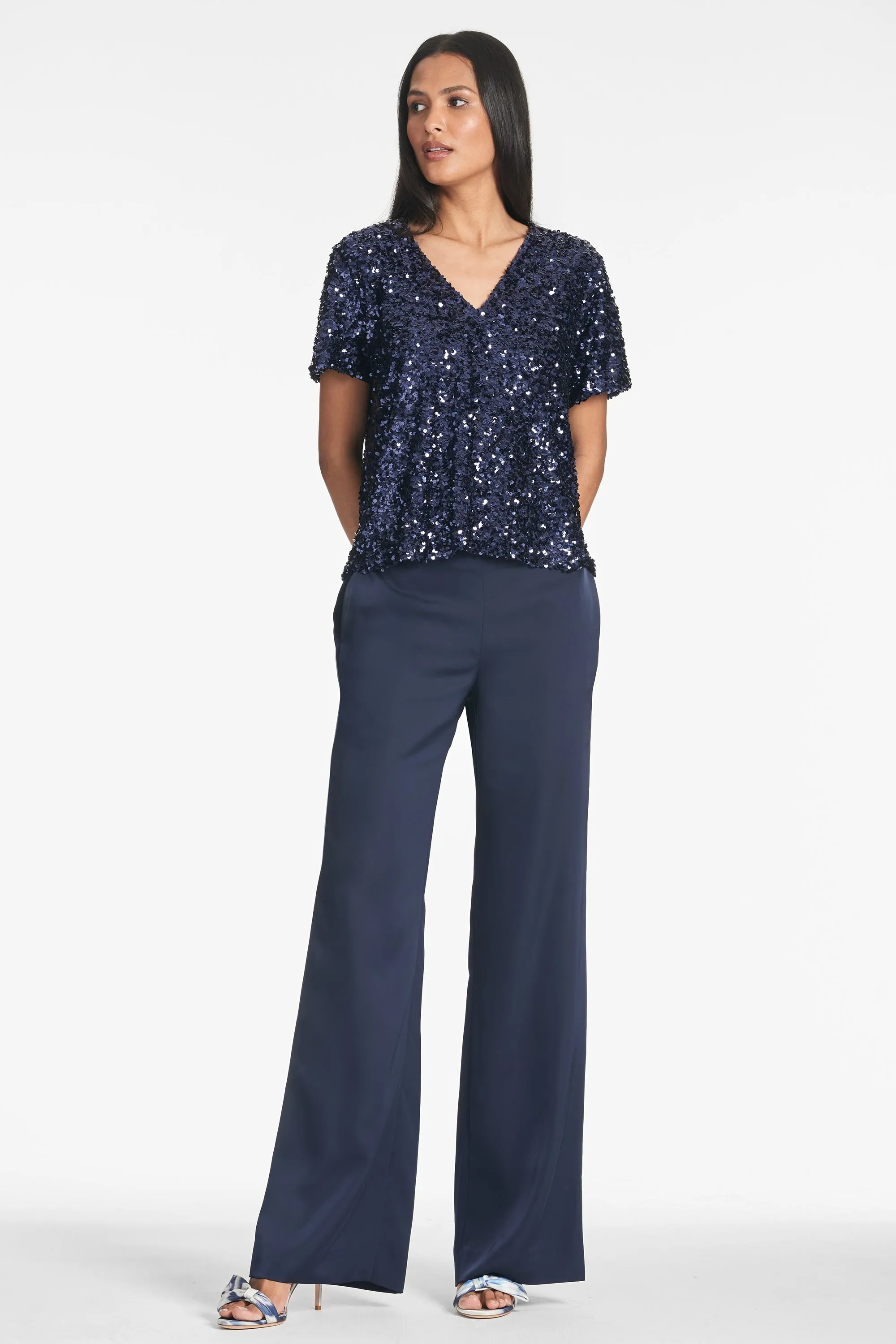 Alli Pant - Midnight sold by Sachin + Babi product image thumbnail 2
