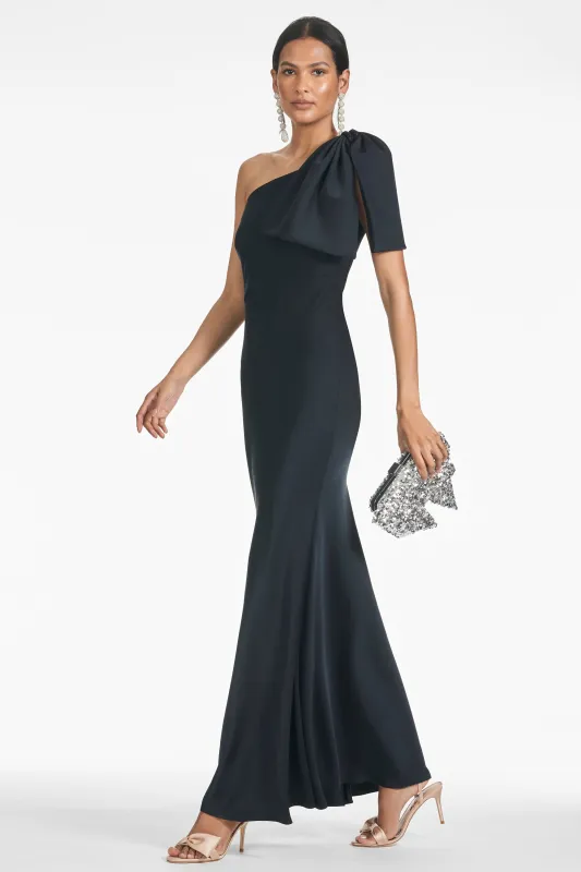 AUBREY GOWN - BLACK - FINAL SALE sold by Sachin + Babi