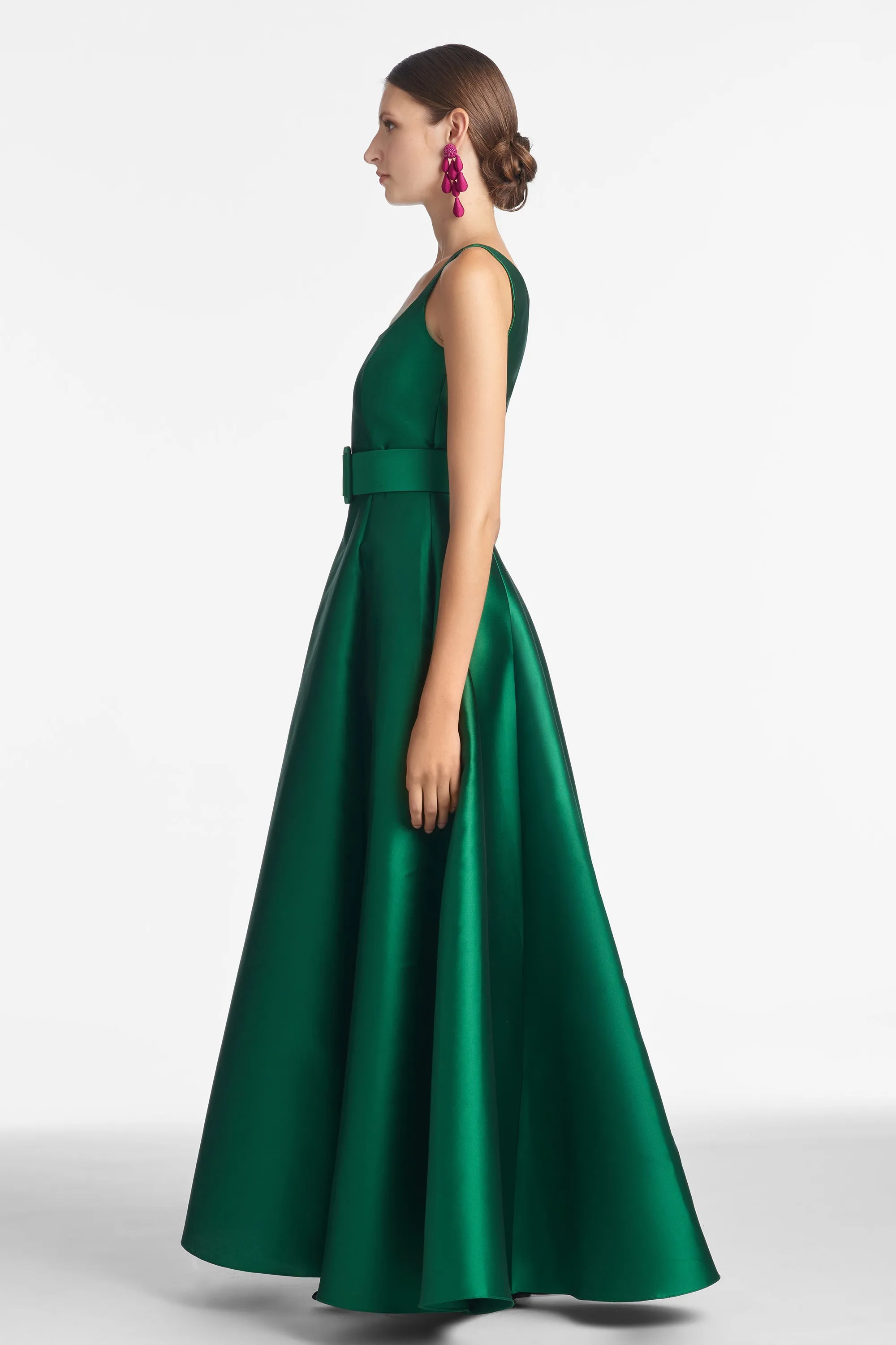 Kruse Gown - Emerald sold by Sachin + Babi product image thumbnail 3