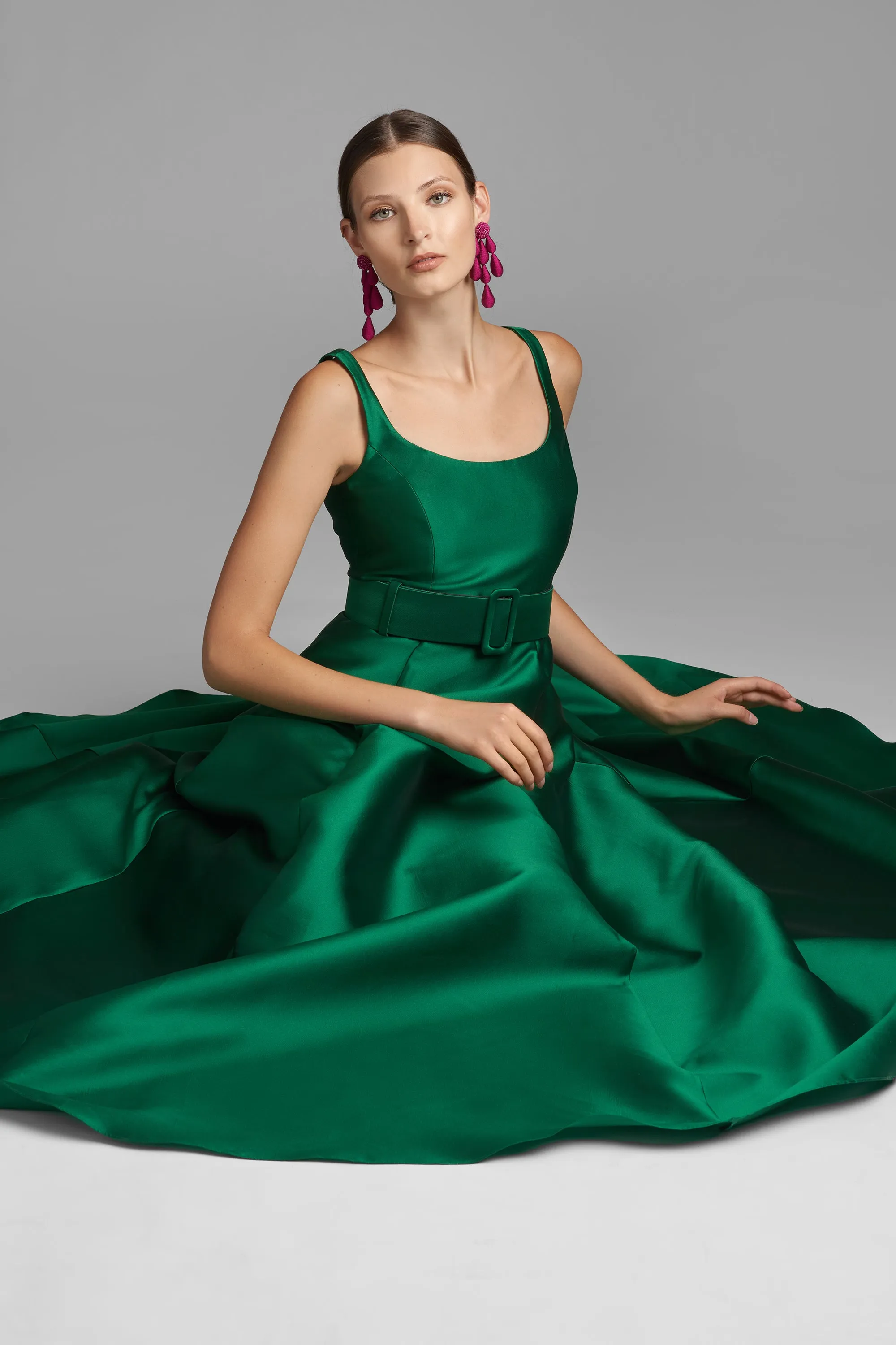 Kruse Gown - Emerald sold by Sachin + Babi product image thumbnail 2