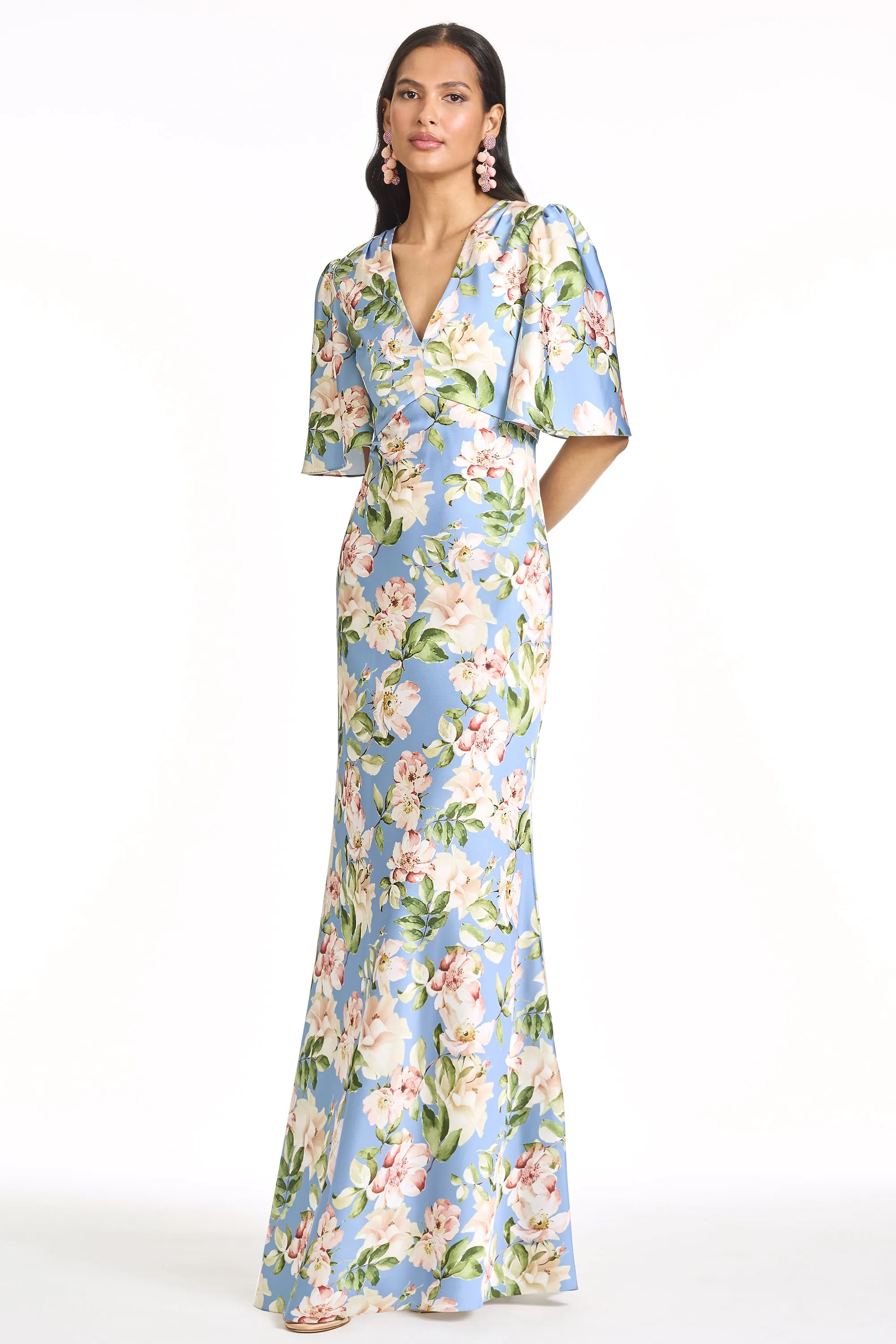 MAE GOWN - TWILIGHT CAMELLIAS sold by Sachin + Babi product image thumbnail 3