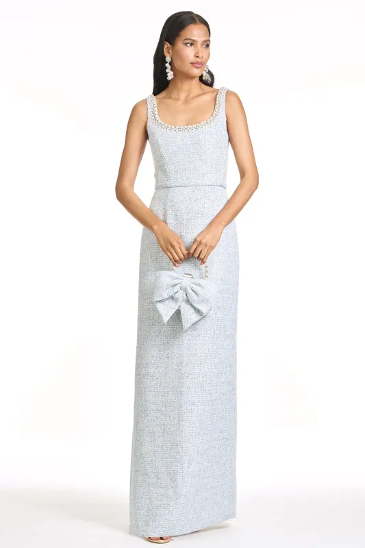 EMBELLISHED LANA GOWN - ICE BLUE sold by Sachin + Babi