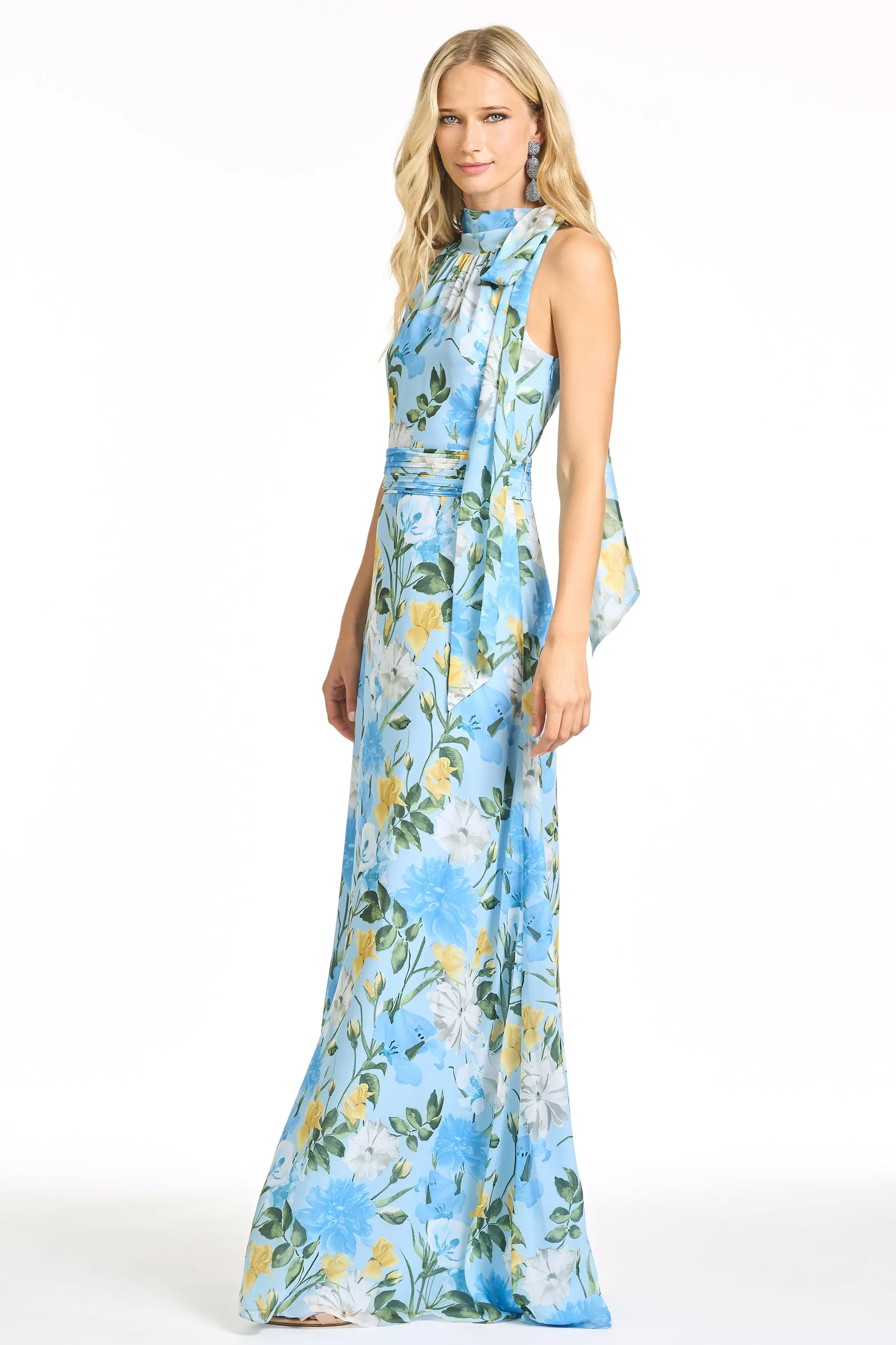 DIANA GOWN - SUNSHINE AND SEA SERENADE sold by Sachin + Babi product image thumbnail 4