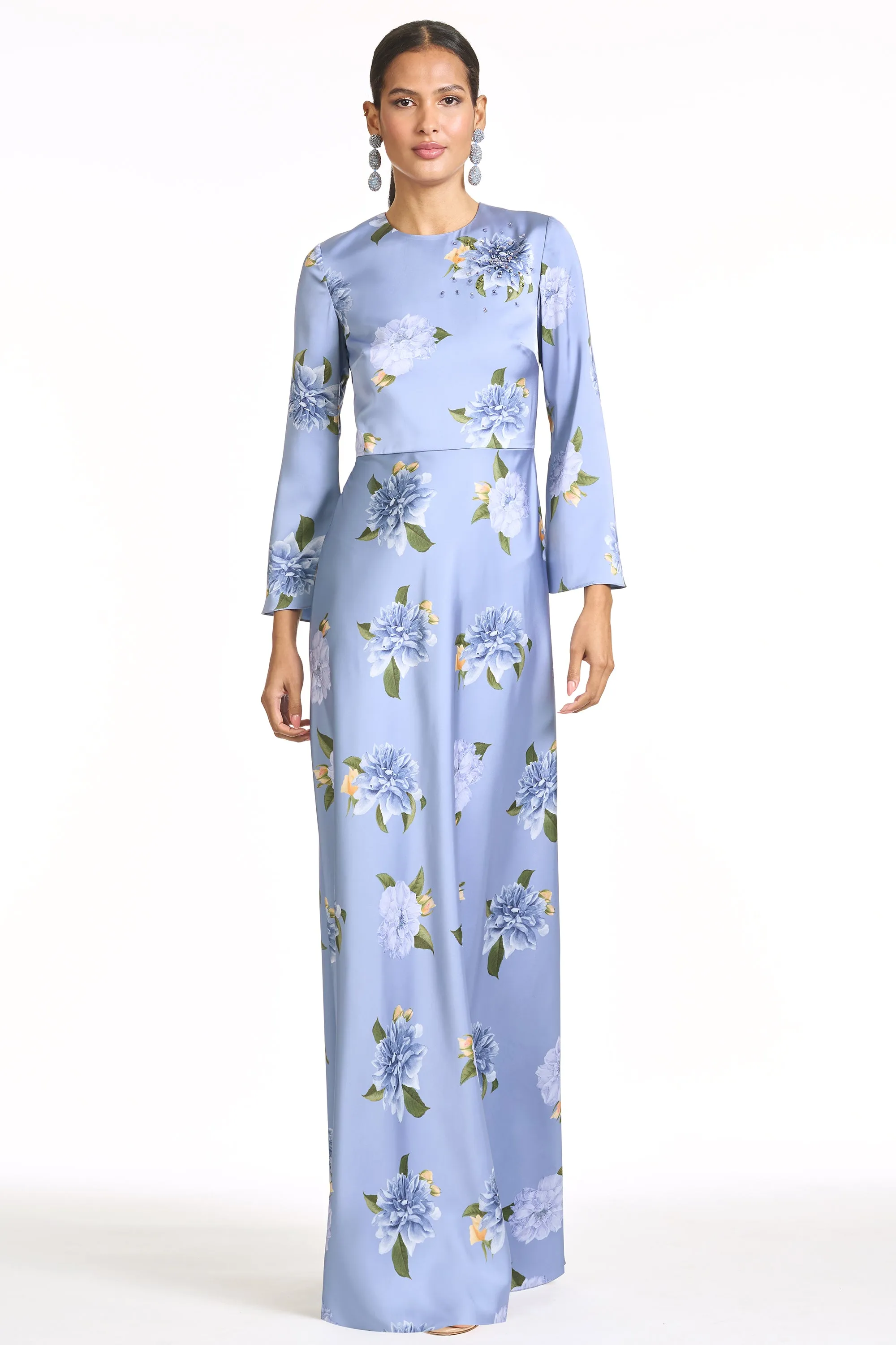 EMBELLISHED ALEX GOWN - TWILIGHT CORSAGE sold by Sachin + Babi