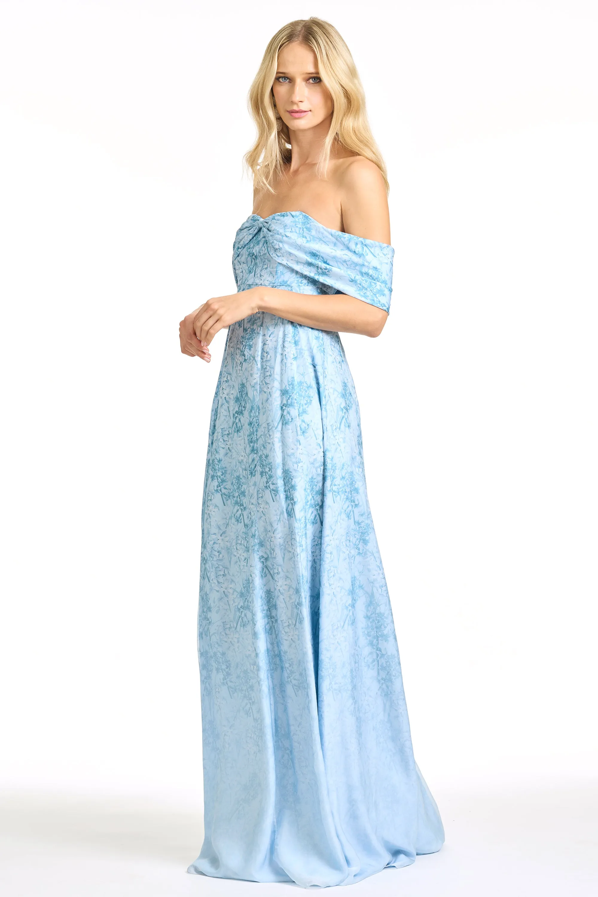KENNEDY GOWN - CEYLON BOUQUET sold by Sachin + Babi product image thumbnail 2