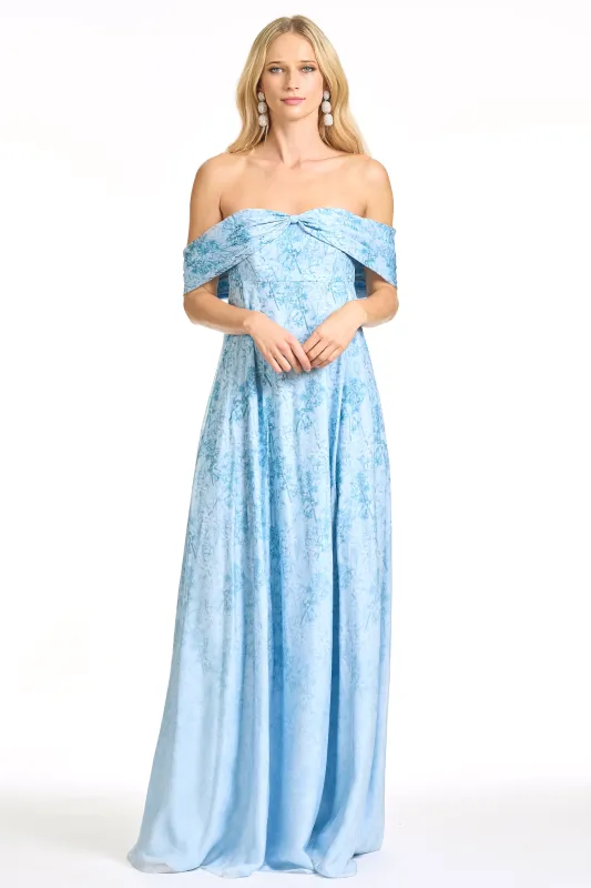 KENNEDY GOWN - CEYLON BOUQUET sold by Sachin + Babi