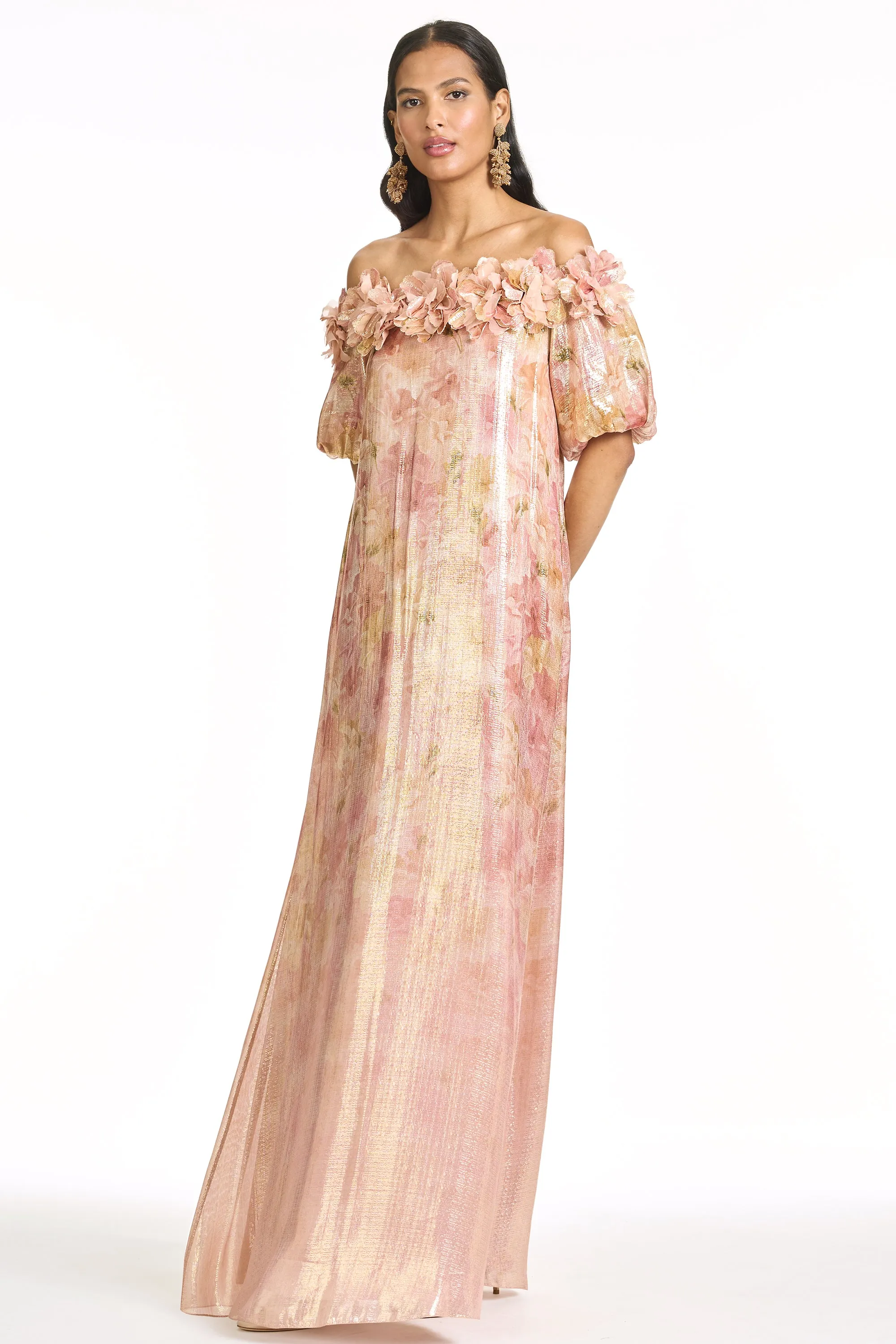 VALENTINA GOWN - SUNSET GARDEN sold by Sachin + Babi product image thumbnail 5