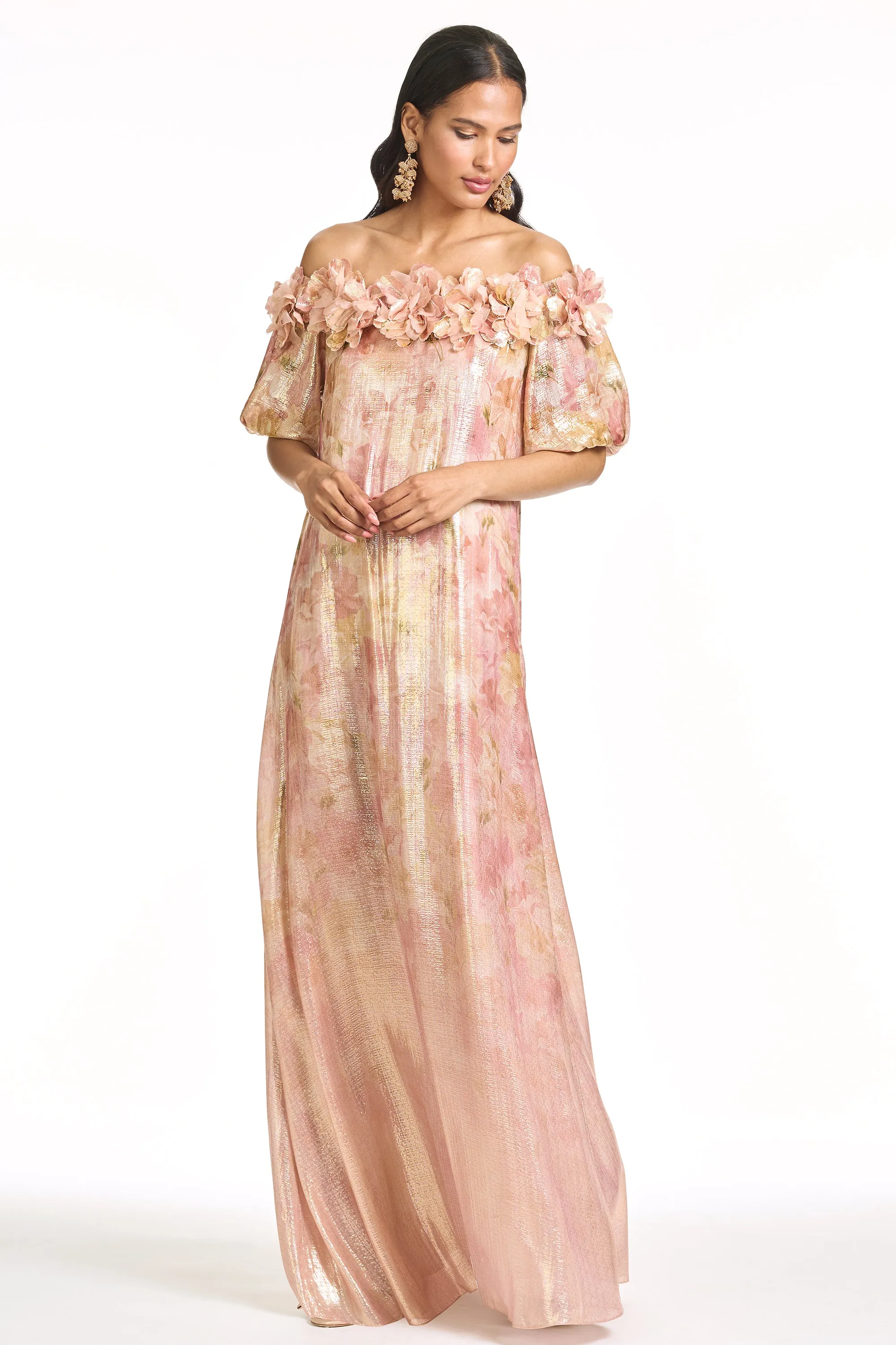 VALENTINA GOWN - SUNSET GARDEN sold by Sachin + Babi product image thumbnail 3