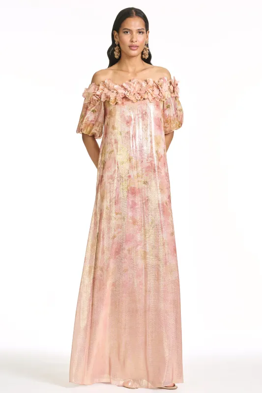 VALENTINA GOWN - SUNSET GARDEN sold by Sachin + Babi