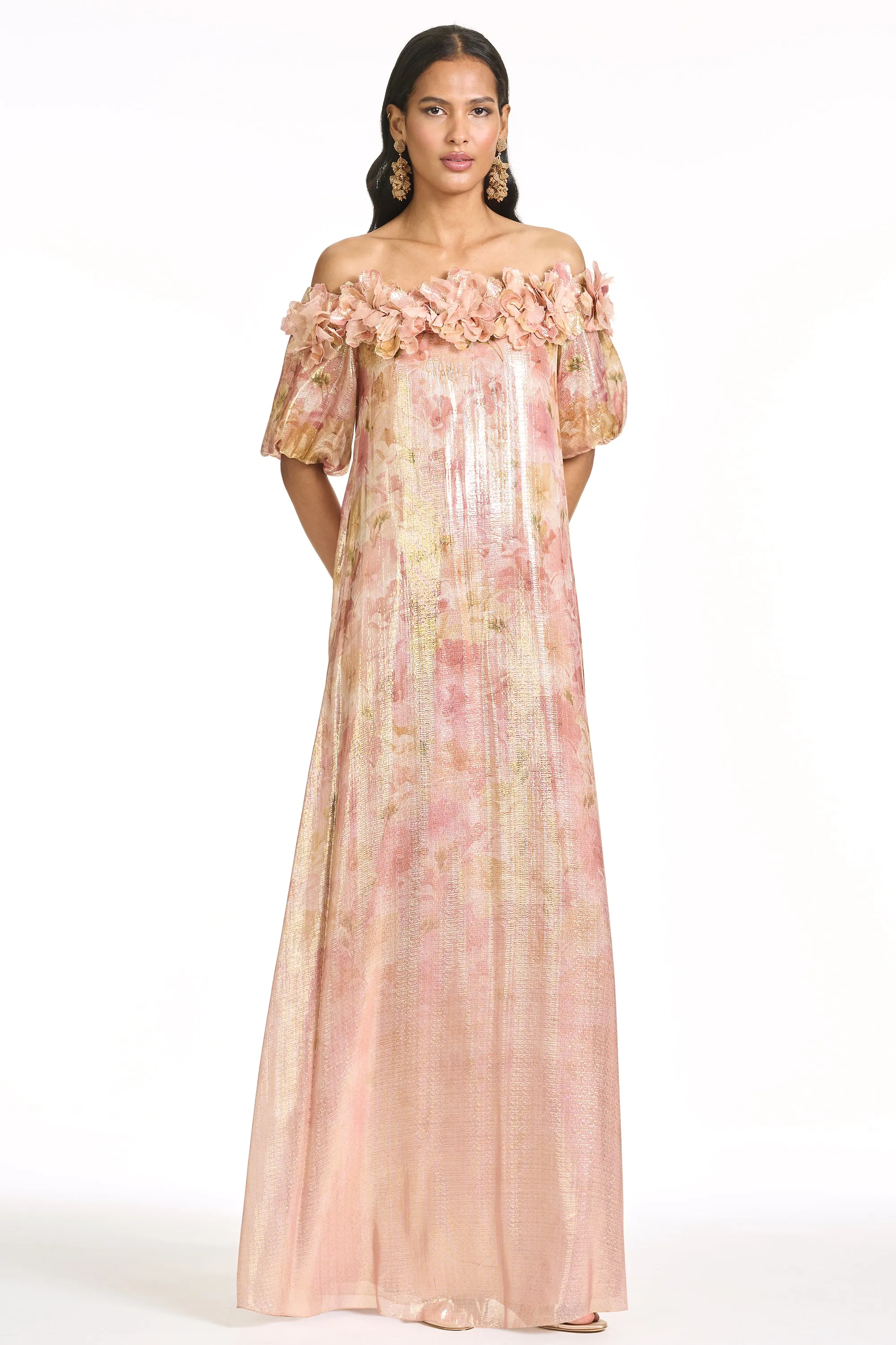 VALENTINA GOWN - SUNSET GARDEN sold by Sachin + Babi